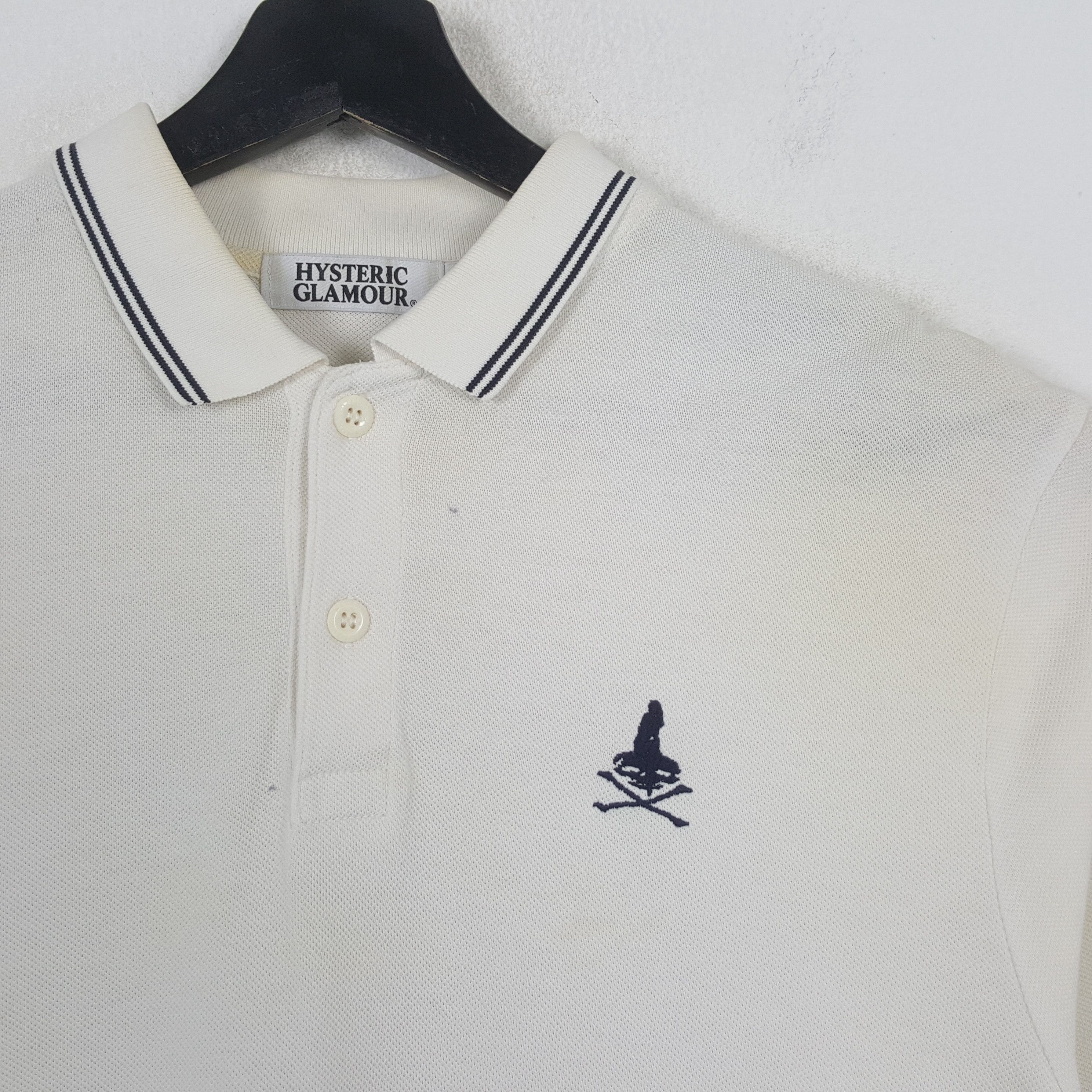 Hysteric Glamour × Japanese Brand × Vintage Hysteric Glamour Japanese Brand Custom Art Polos C285N14 Size US M / EU 48-50 / 2 - 4 Thumbnail