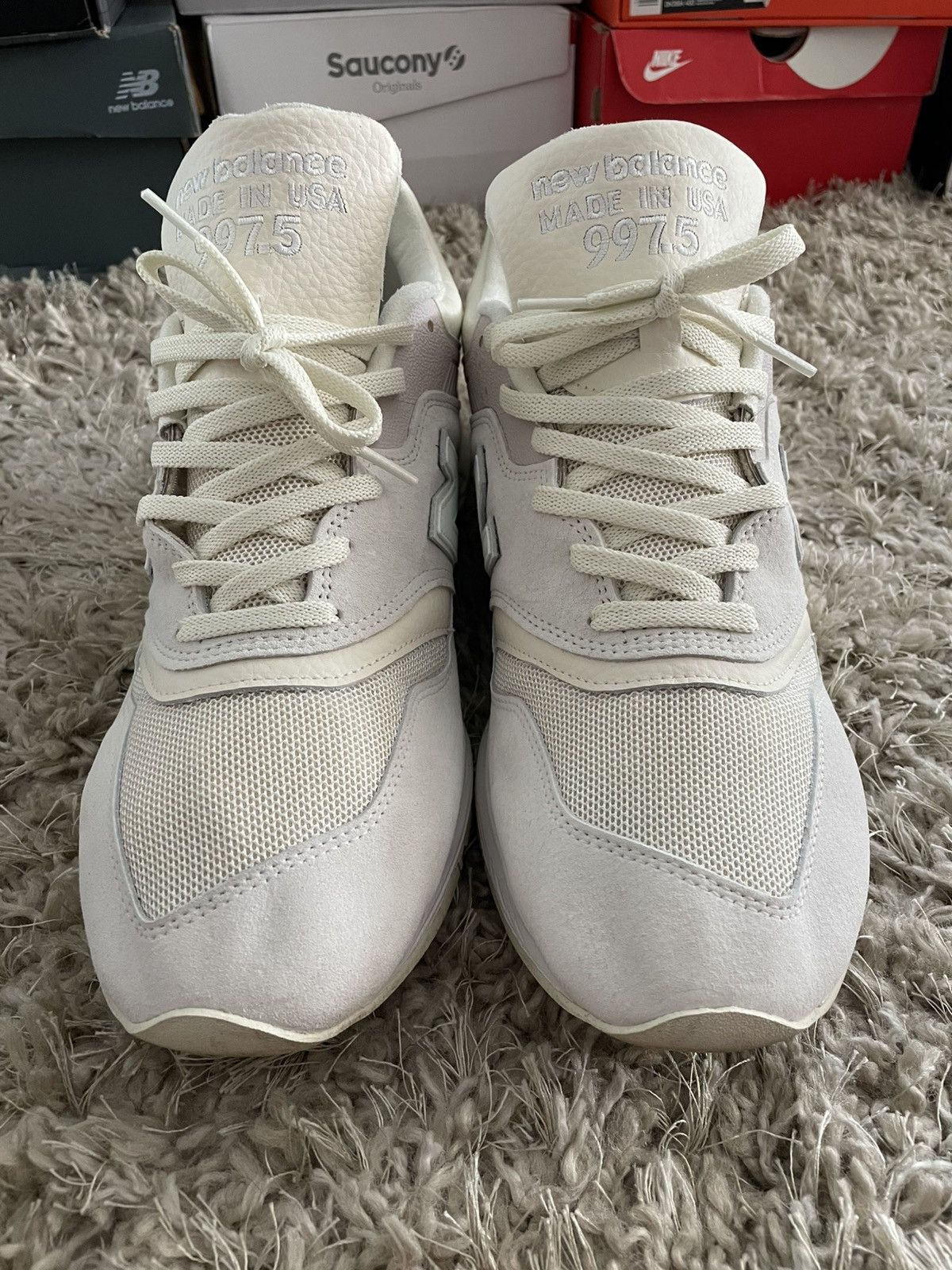 Kith × New Balance New Balance 997.5 x Ronnie Fieg ‘Easter Pack Marshmellow Size US 14 / EU 47 - 4 Thumbnail