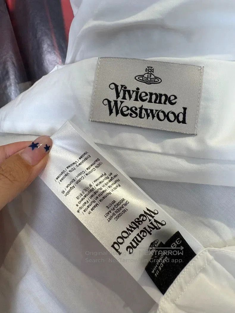 Vivienne Westwood Vivienne Westwood White Shirt. Size US L / EU 52-54 / 3 - 5 Thumbnail