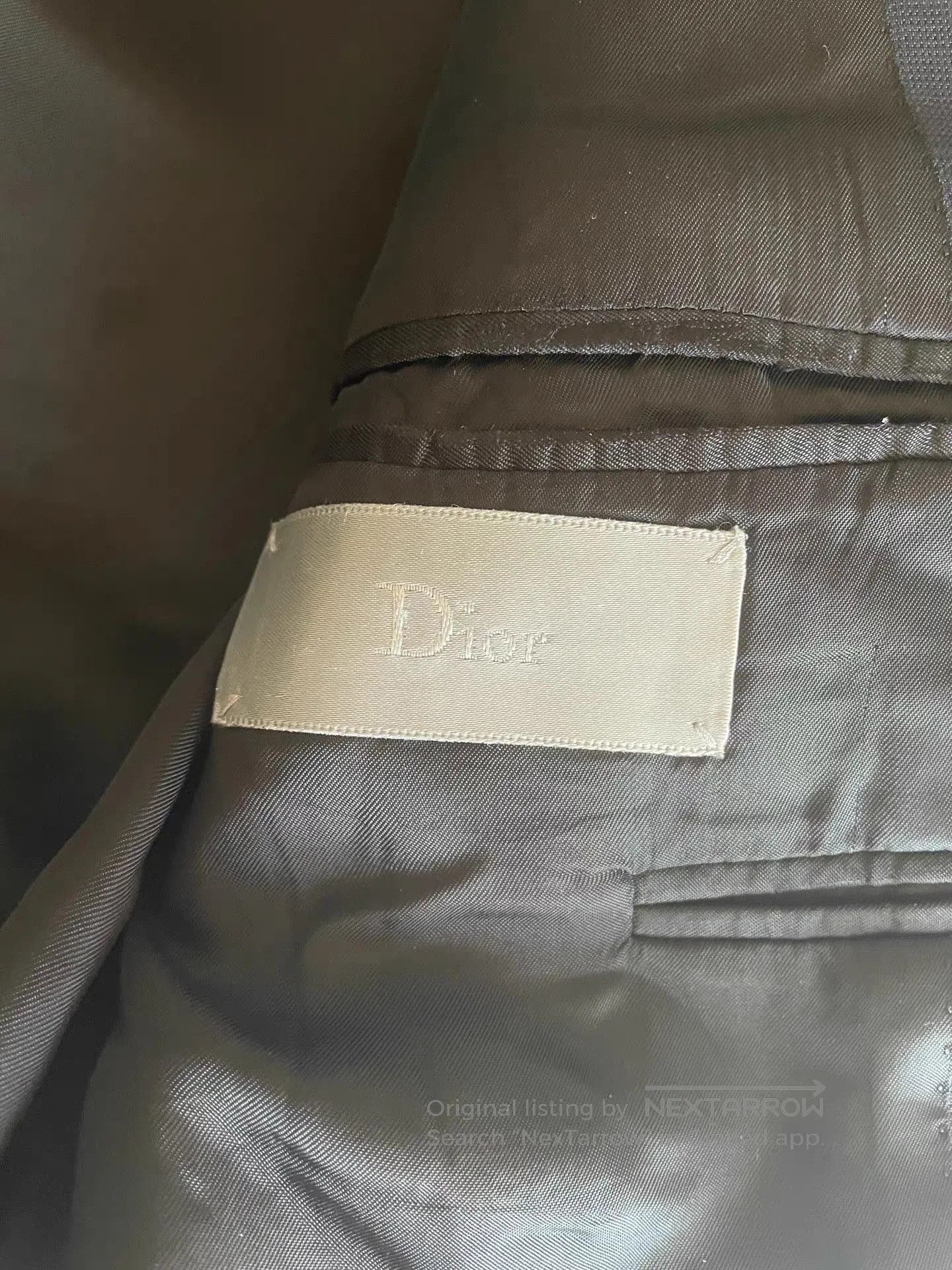 Dior Blue Formal Blazer with Button Closure. Size US M / EU 48-50 / 2 - 5 Thumbnail