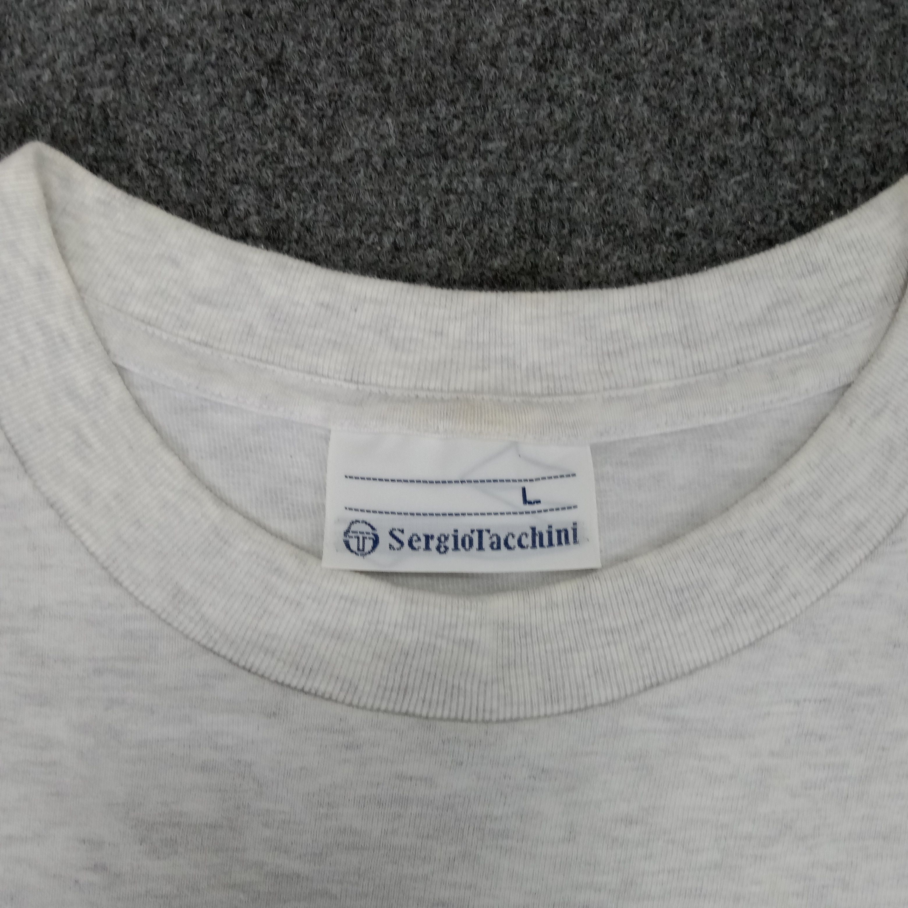 Sergio Tacchini × Vintage Sergio Tacchini Italian Brand Sportswear Tshirt Size US XL / EU 56 / 4 - 3 Thumbnail