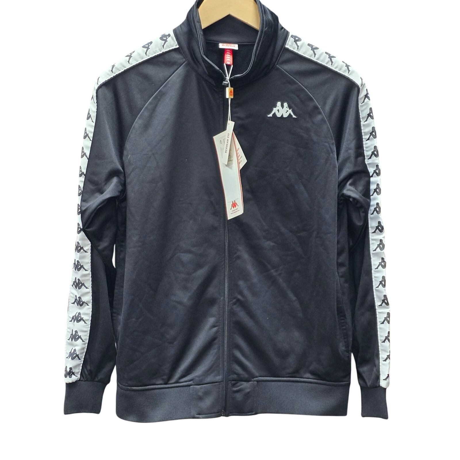 Kappa Kappa Banda Anniston Black/White Jacket, Small Size US S / EU 44-46 / 1 - 1 Thumbnail