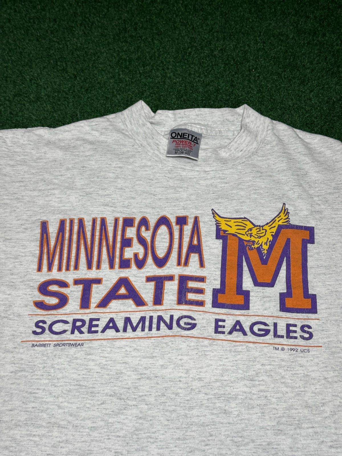 Vintage Minnesota State Screaming Eagles 90s T Shirt 19x25 College Size US S / EU 44-46 / 1 - 2 Thumbnail