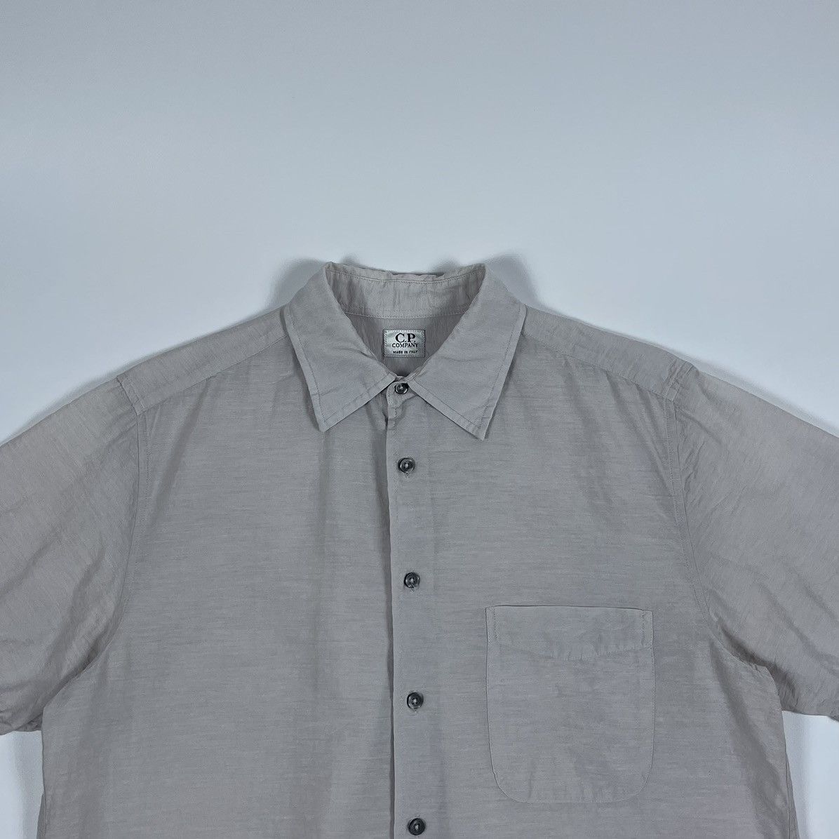 C.P. Company × Vintage C.P Company Vintage Nylon Shirt Button Up Size US L / EU 52-54 / 3 - 3 Thumbnail