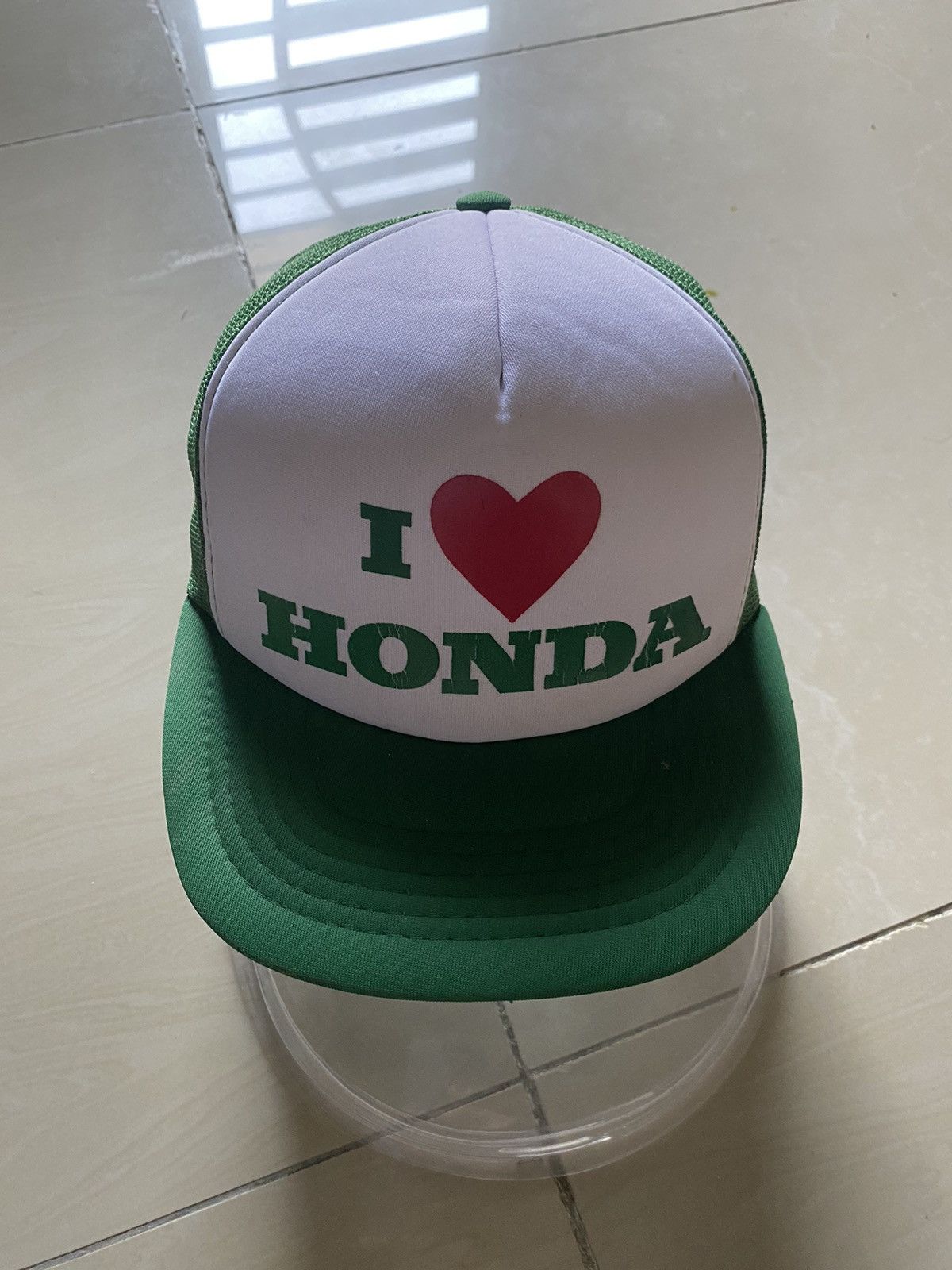 Vintage 90s HONDA TRUCKER HAT
