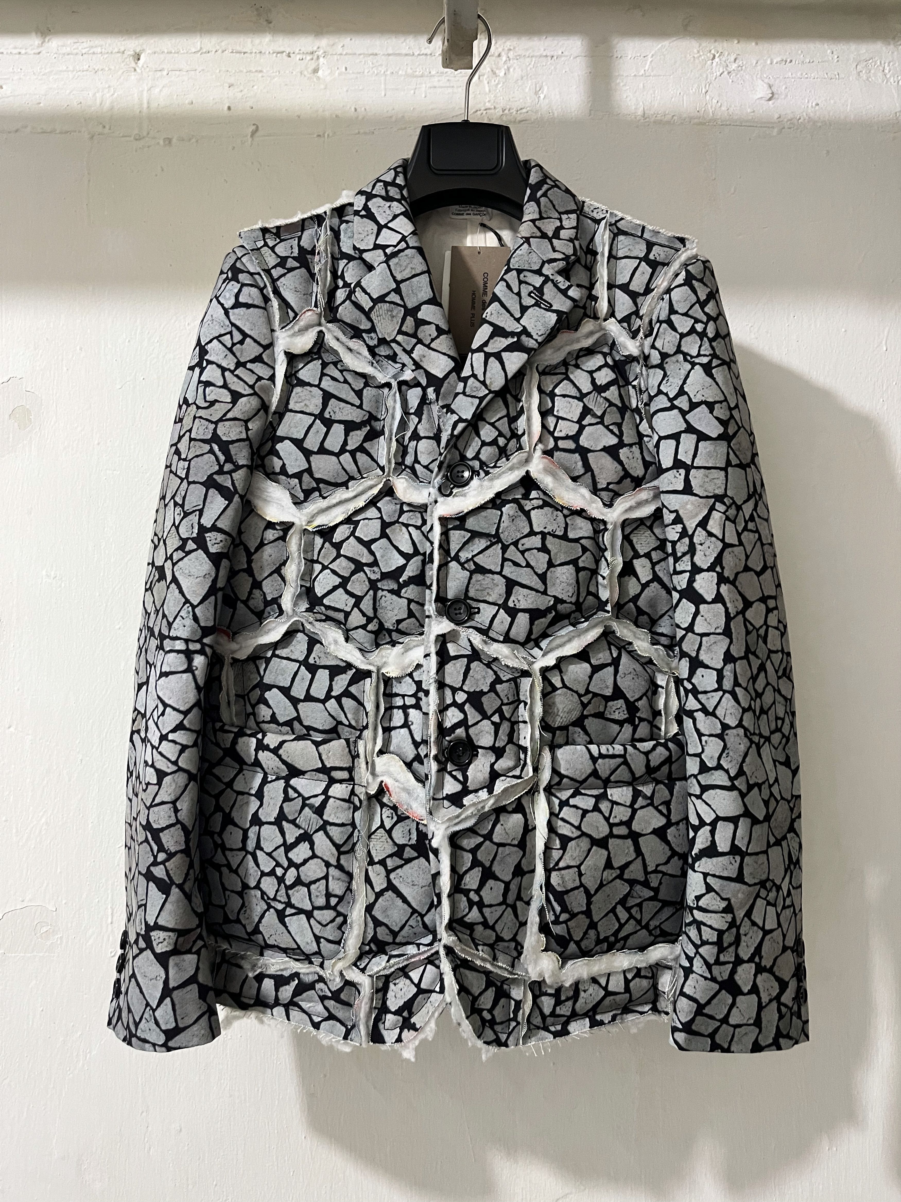 Comme des Garcons Homme Plus FW18 COMME des GARÇONS HOMME PLUS PADDED BLAZER Size 44R - 1 Thumbnail