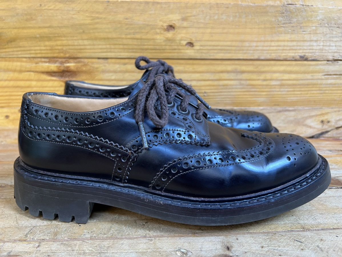Church's CHURCH’S ‘MOTHERSON’ BROGUES BROWN LEATHER SHOES Size US 7 / EU 40 - 6 Thumbnail