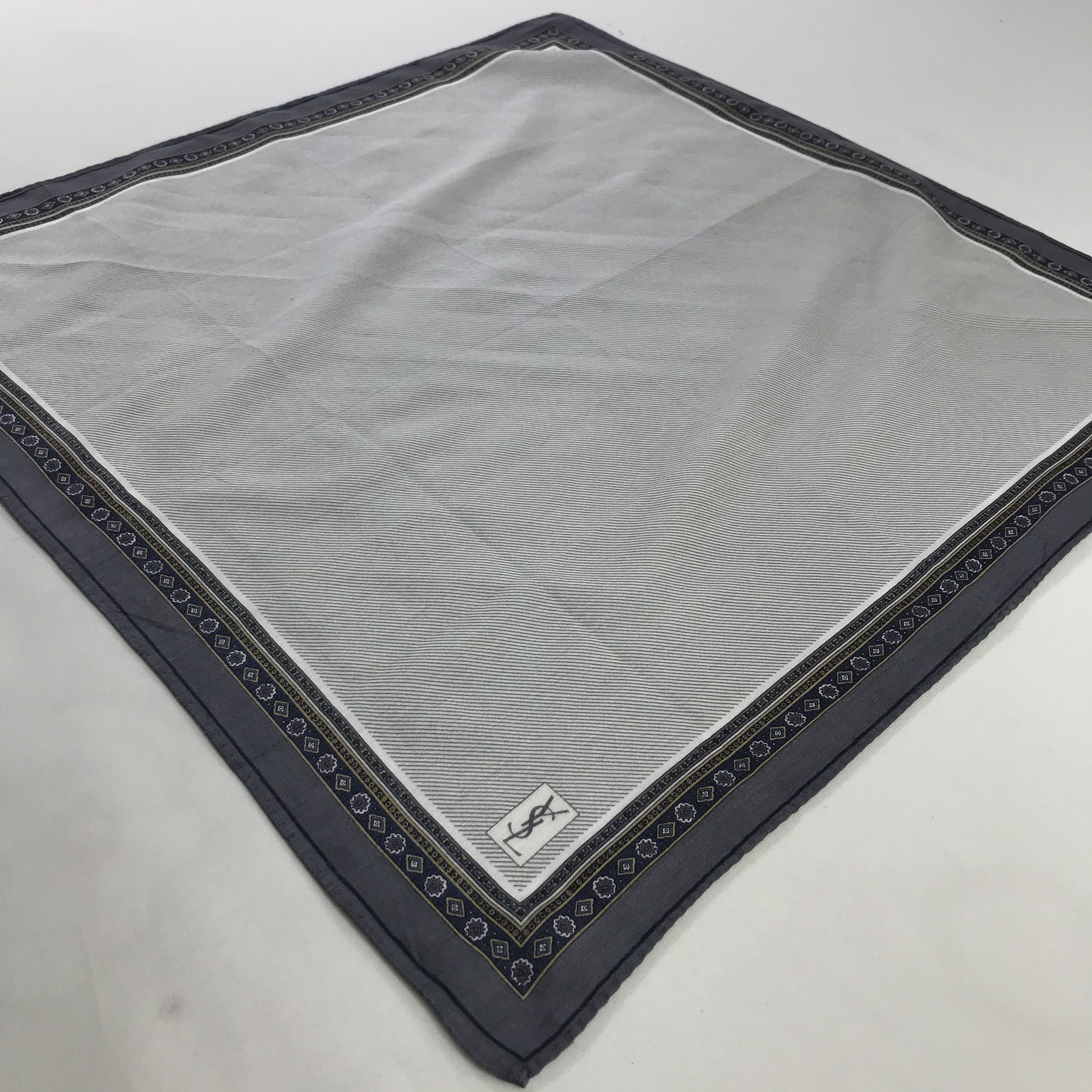 Vintage × Yves Saint Laurent Yves Saint Laurent Bandana / Handkerchief /Neckerchief -S451 Size ONE SIZE - 1 Thumbnail
