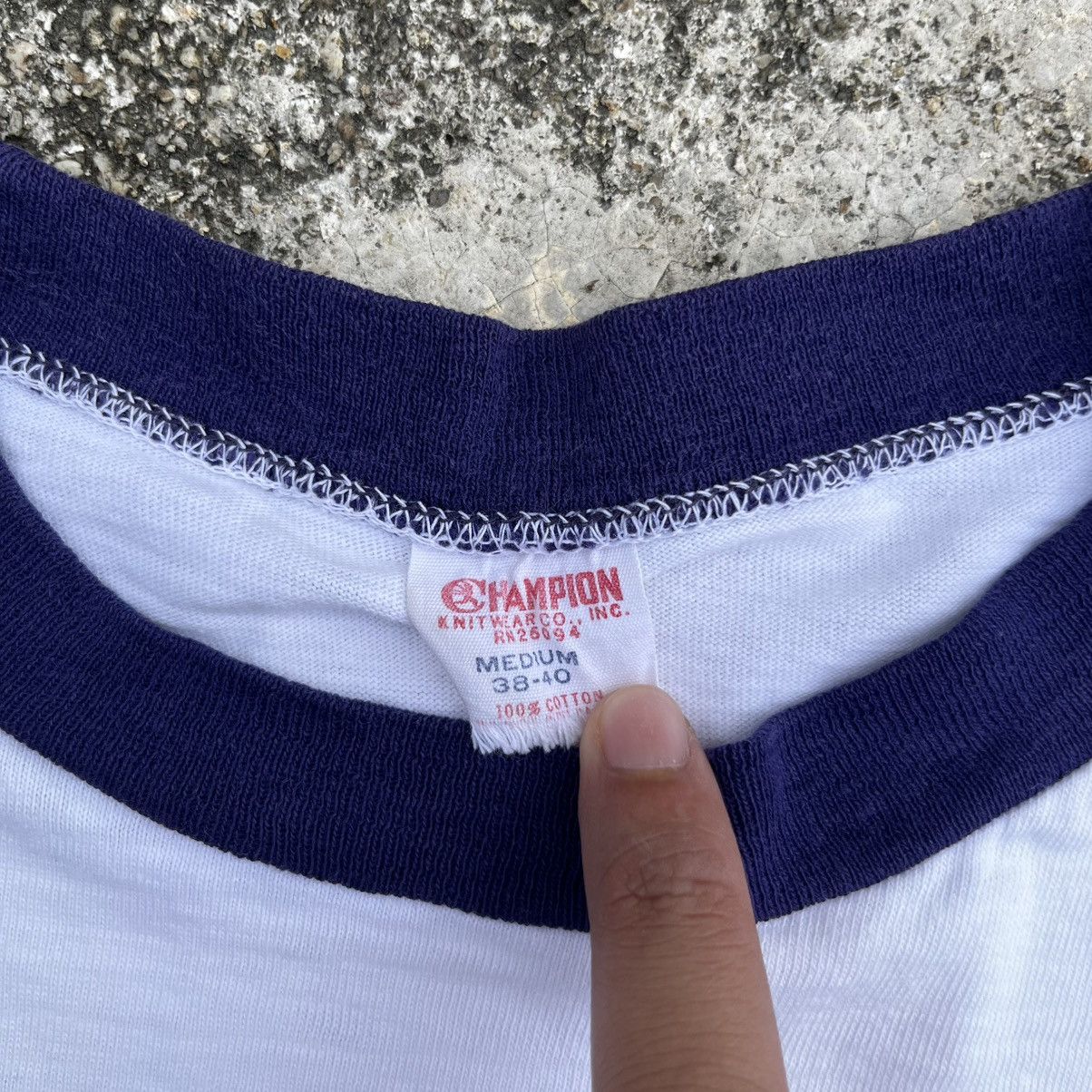 Champion × Vintage Rare Vintage 1960s Champion tee Size US M / EU 48-50 / 2 - 2 Thumbnail