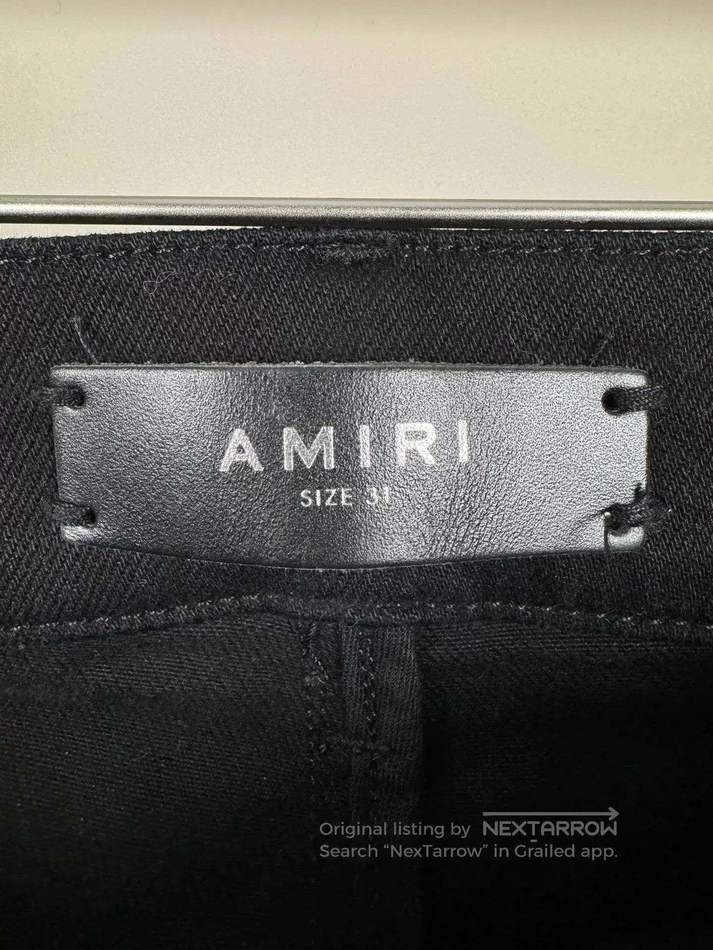 Amiri Amiri Zebra Sequin Distressed Jeans. Size US 31 - 7 Thumbnail