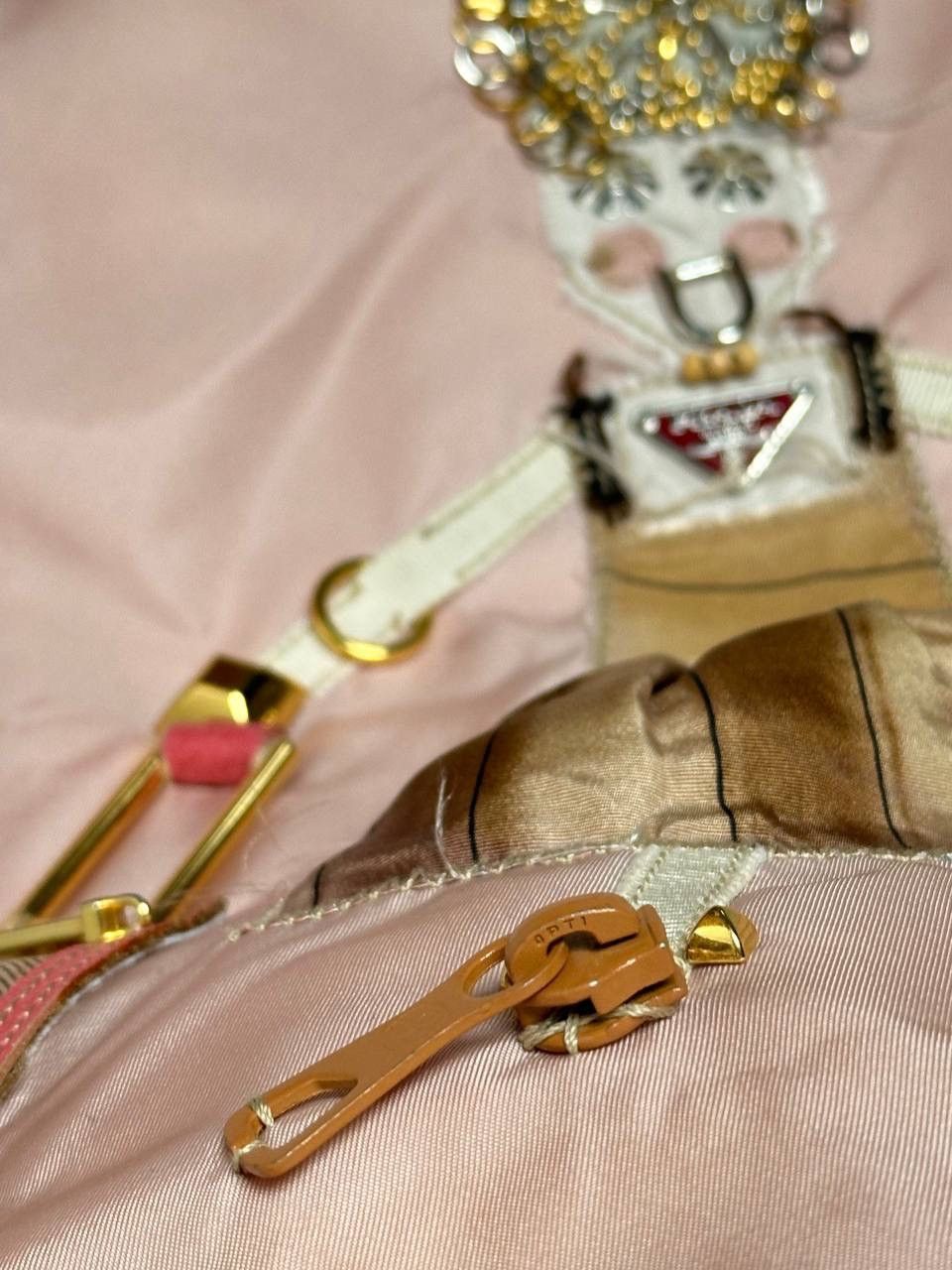 Prada RARE PRADA Pink Tessuto Nylon Robot Tote Bag Y2K Vintage Size ONE SIZE - 7 Thumbnail