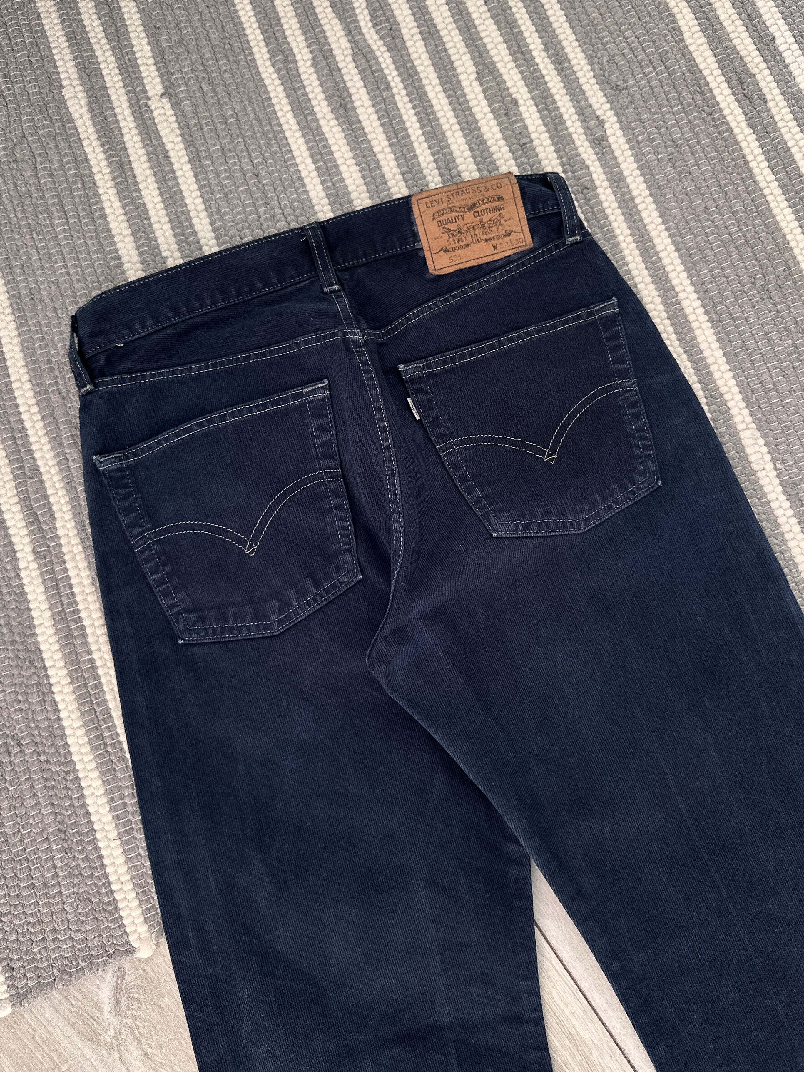 Levi's Vintage Levi's 551 Blue Denim Pants Jeans 32x30 Size US 32 / EU 48 - 1 Thumbnail