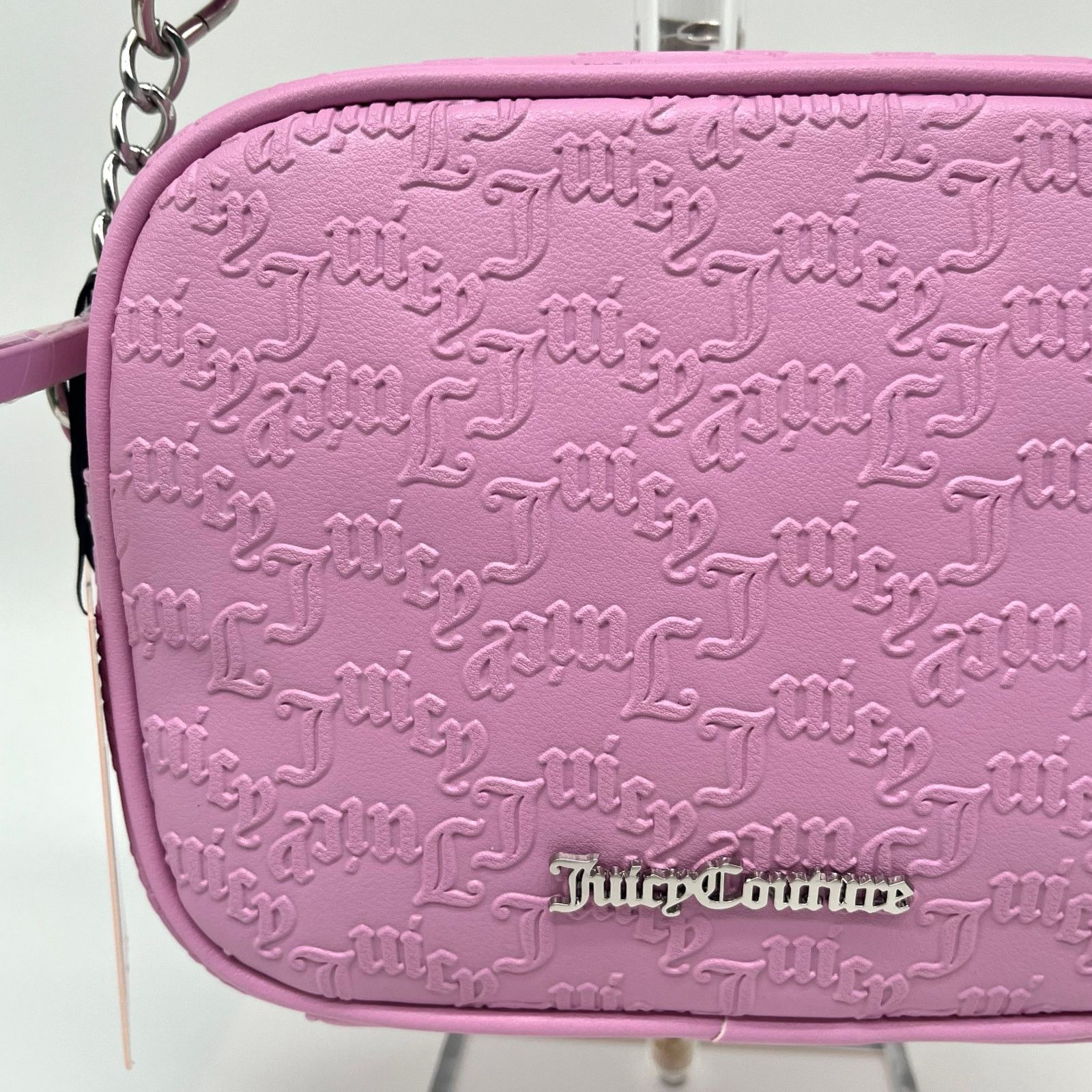 Juicy Couture JUICY COUTURE NWT Pink Embossed Crossbody Bag Size ONE SIZE - 2 Thumbnail