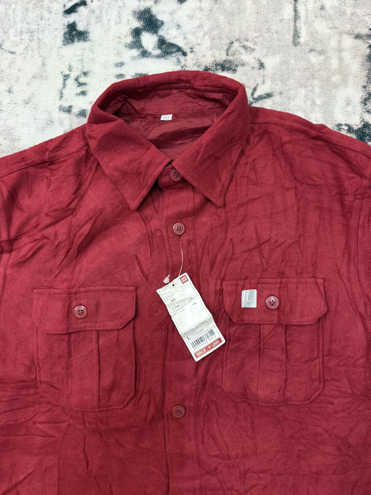 Japanese Brand × Uniqlo Uniqlo Button Up Longsleeve Micro Fleece Shirt Size US M / EU 48-50 / 2 - 4 Thumbnail