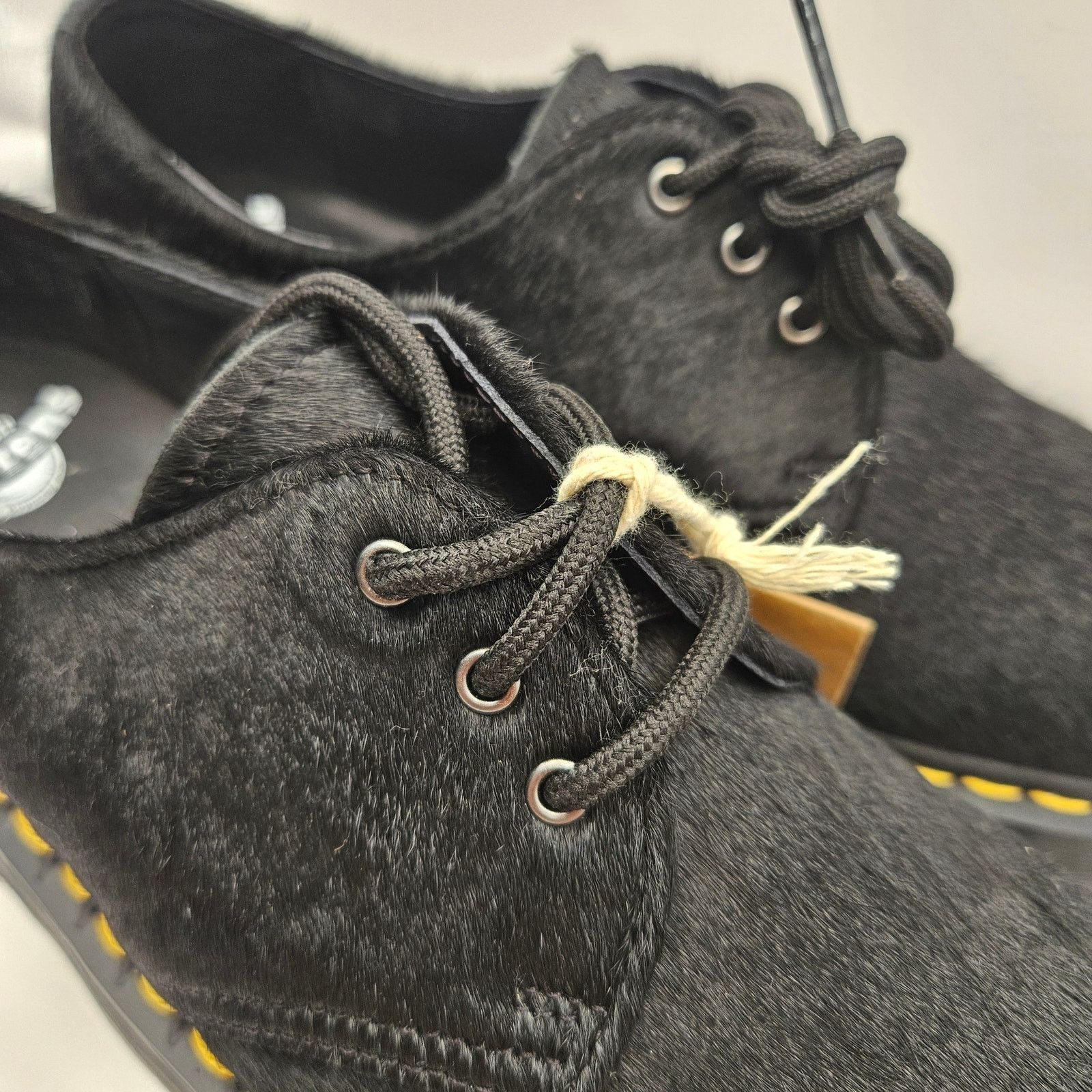 Dr. Martens DR MARTENS MEN'S 9 WOMEN'S 10 OXFORD 1641 QUAD BLACK Size US 9 / IT 39 - 5 Thumbnail