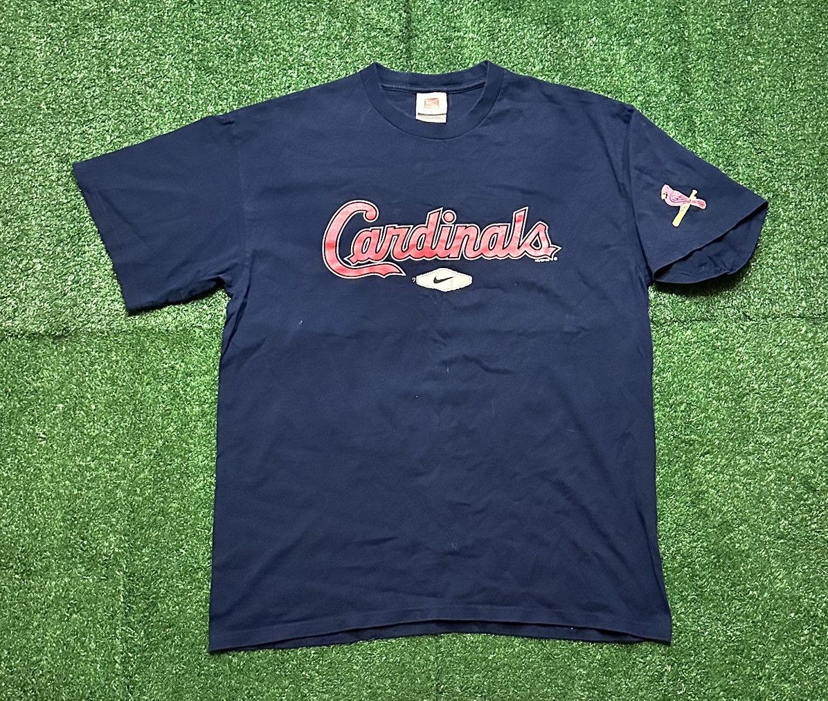 Nike Vintage Y2K Nike Team MLB St. Louis Cardinals Baseball Shirt Size US L / EU 52-54 / 3 - 1 Thumbnail