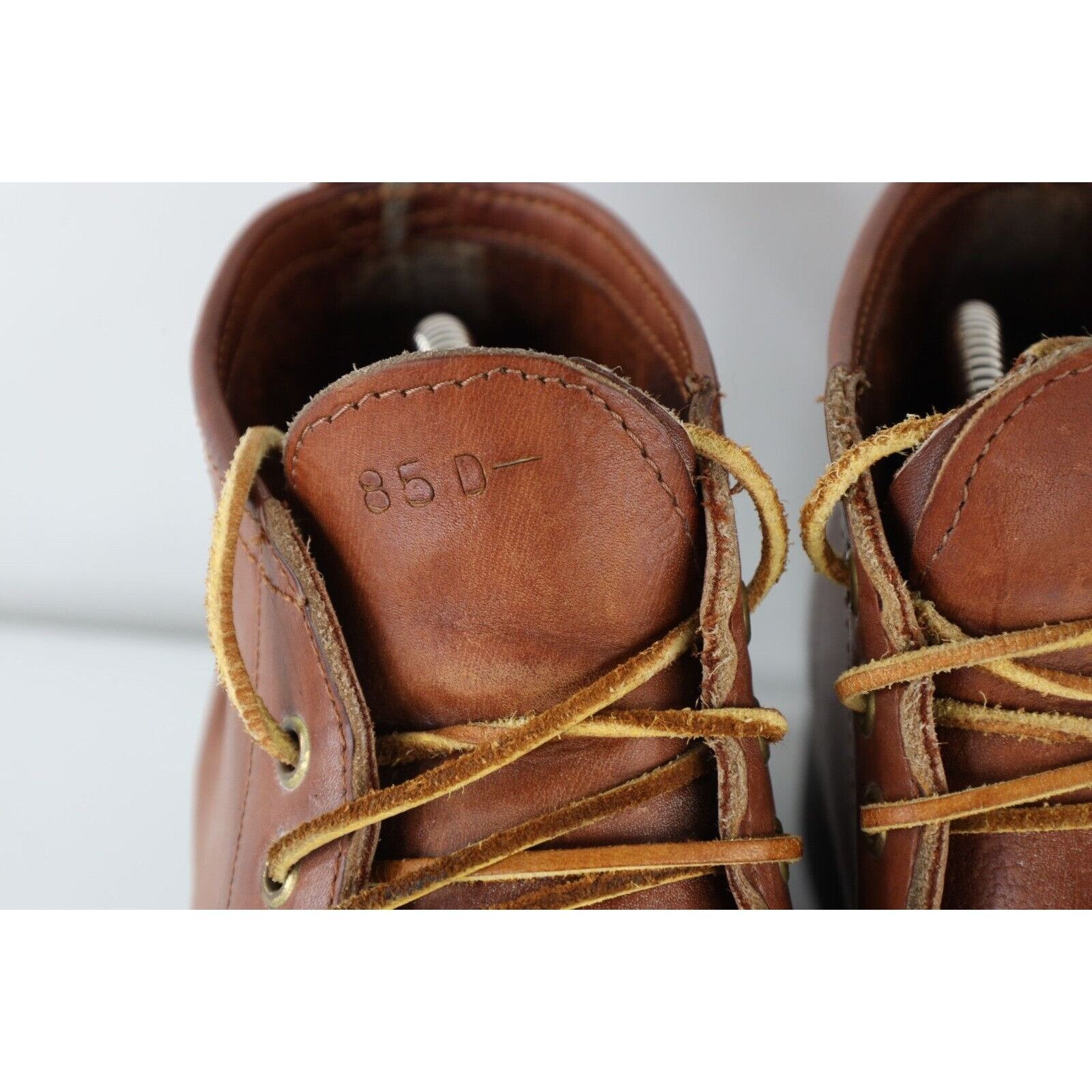 Orvis × Vintage Vintage 90s Orvis Gokey Distressed Leather Moc Chukka Boots Size US 8.5 / EU 41-42 - 3 Thumbnail