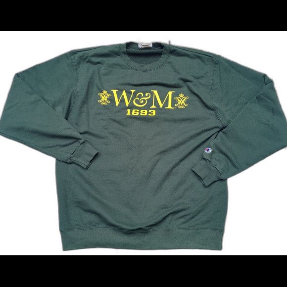 Champion Vtg William and Mary Tribe Champion Crewneck Sweatshirt 1693 Size US L / EU 52-54 / 3 - 1 Thumbnail