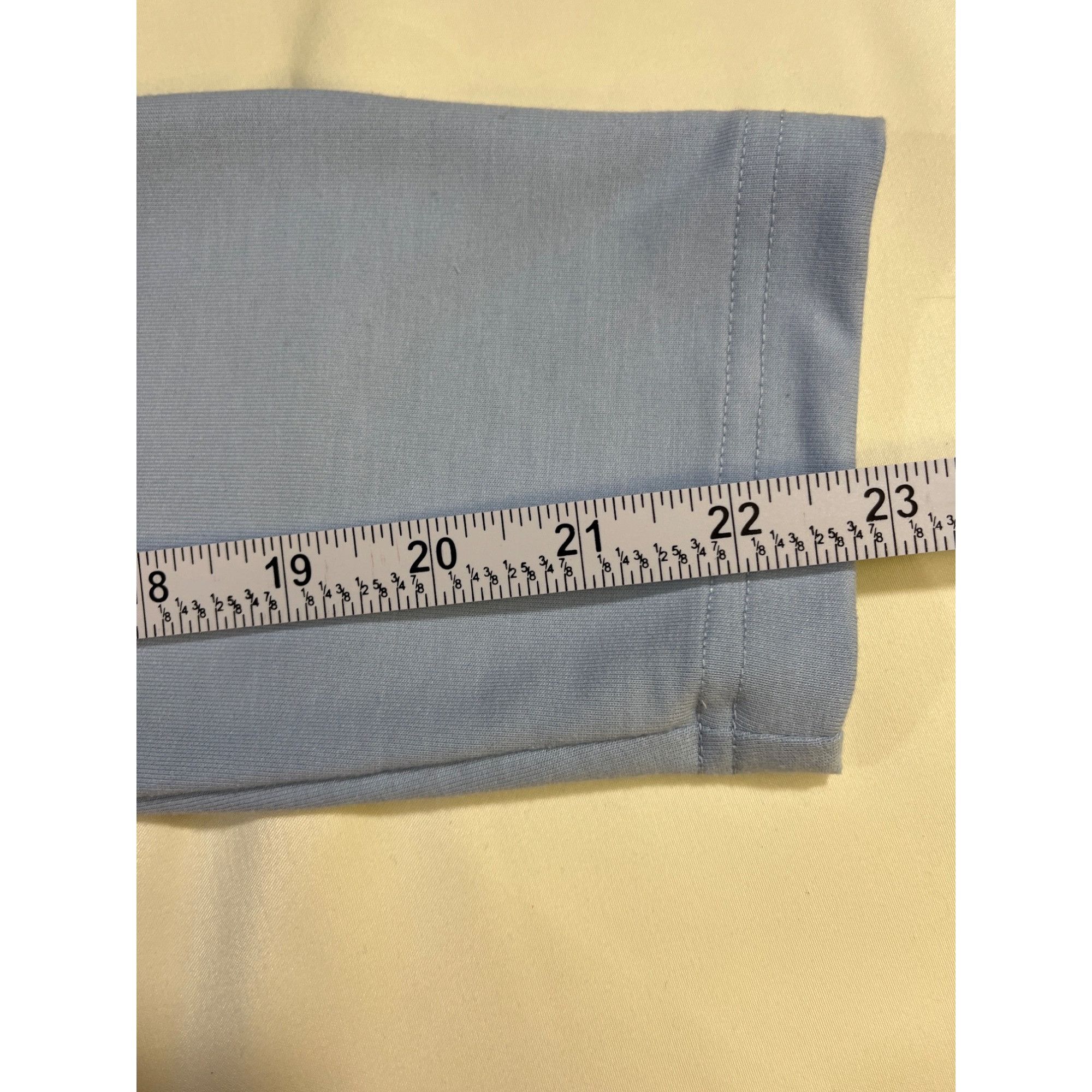 Lands' End Lands End Mens Light blue Quarter Zip Pullover Size M SKU 70 Size US M / EU 48-50 / 2 - 10 Thumbnail