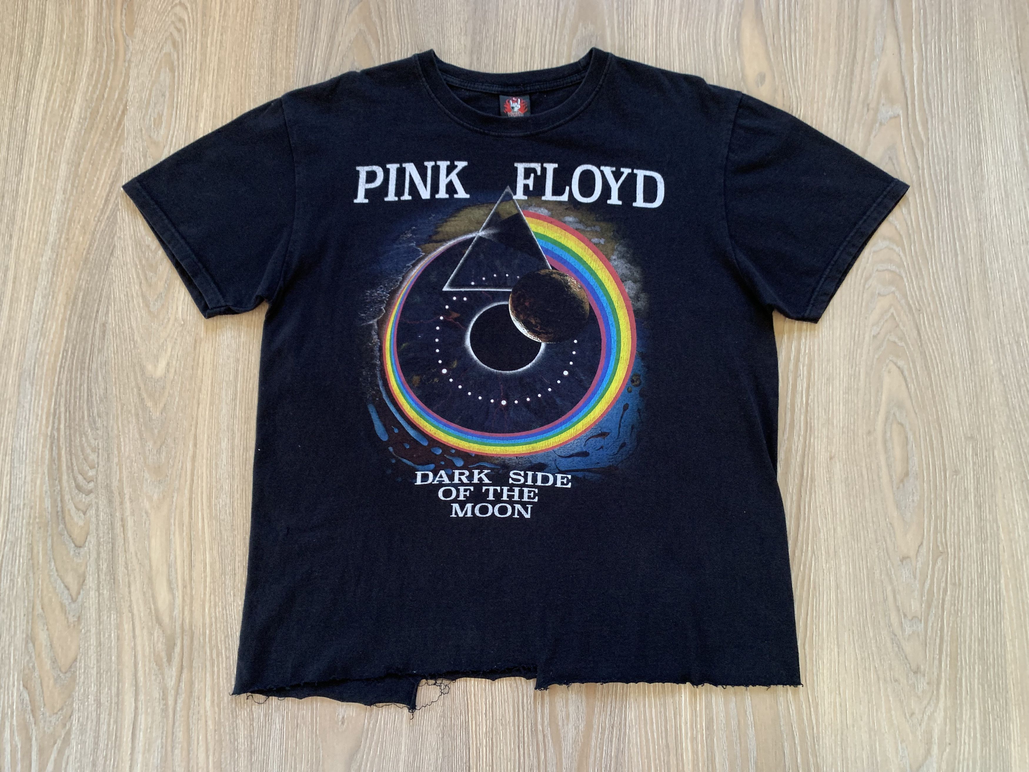 Band Tees × Pink Floyd Pink Floyd The Dark Side Of The Moon Distressed T-Shirt Size US L / EU 52-54 / 3 - 2 Thumbnail