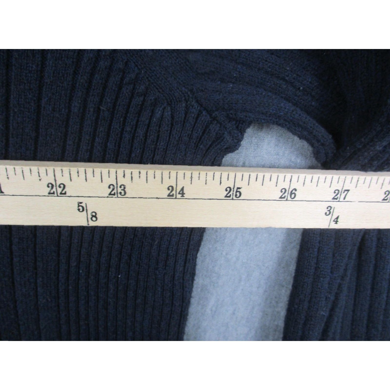 Gap VINTAGE Gap Sweater Mens XL Crewneck Ribbed 100% Cotton Hong Kong Y2K Blue Knit's Solid Knit's Crew Neck Mens XL Blue Gap Sweater Size US XL / EU 56 / 4 - 6 Thumbnail