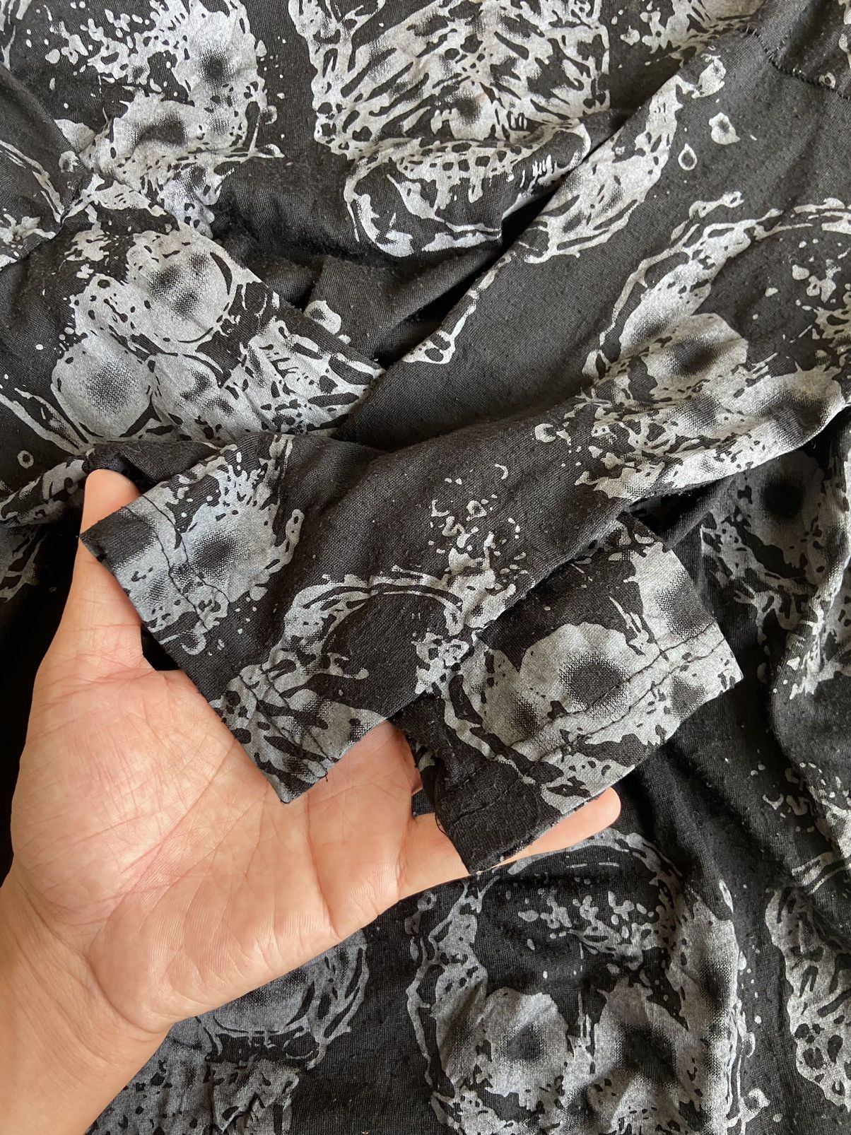 If Six Was Nine × Japanese Brand × Le Grande Bleu (L.G.B.) Y2K Archived Skull Seditionaries Long Sleeve Shirt Size US M / EU 48-50 / 2 - 6 Thumbnail