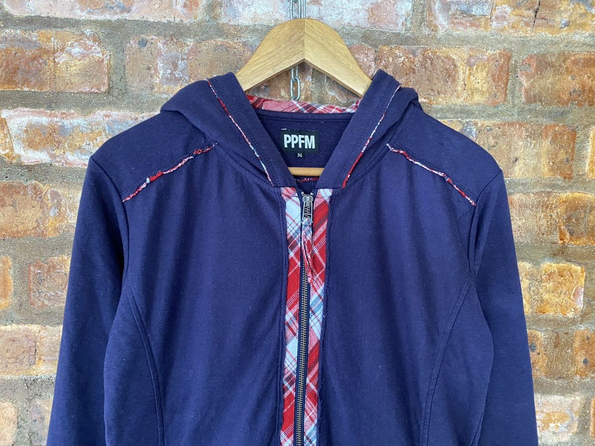 PPFM PPFM Native check trim hoodie Size US S / EU 44-46 / 1 - 3 Thumbnail
