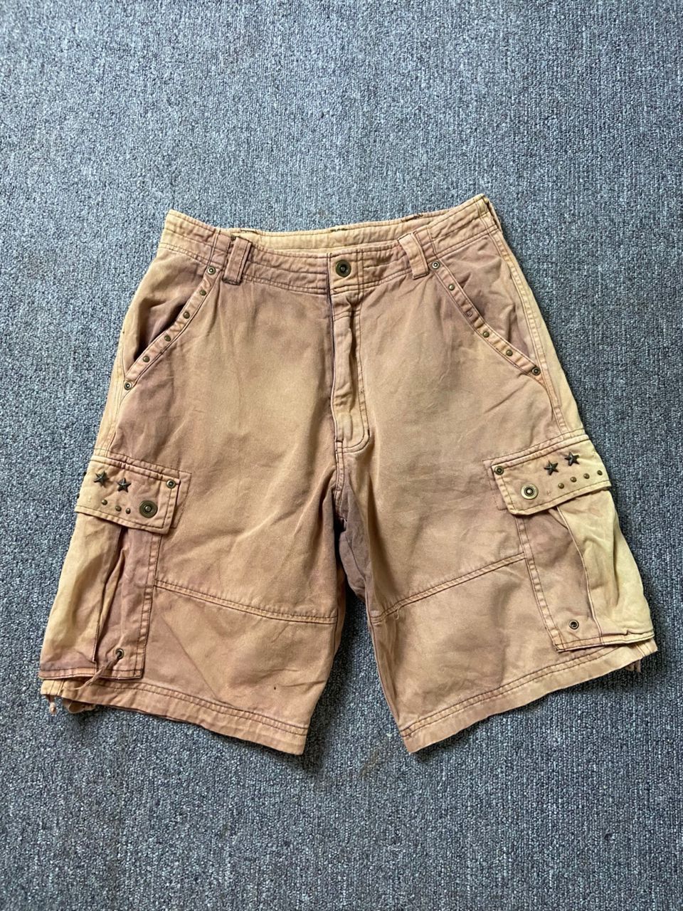 Japanese Brand CARAVACH Brand Cargo Shorts (194) Size US 29 - 1 Thumbnail