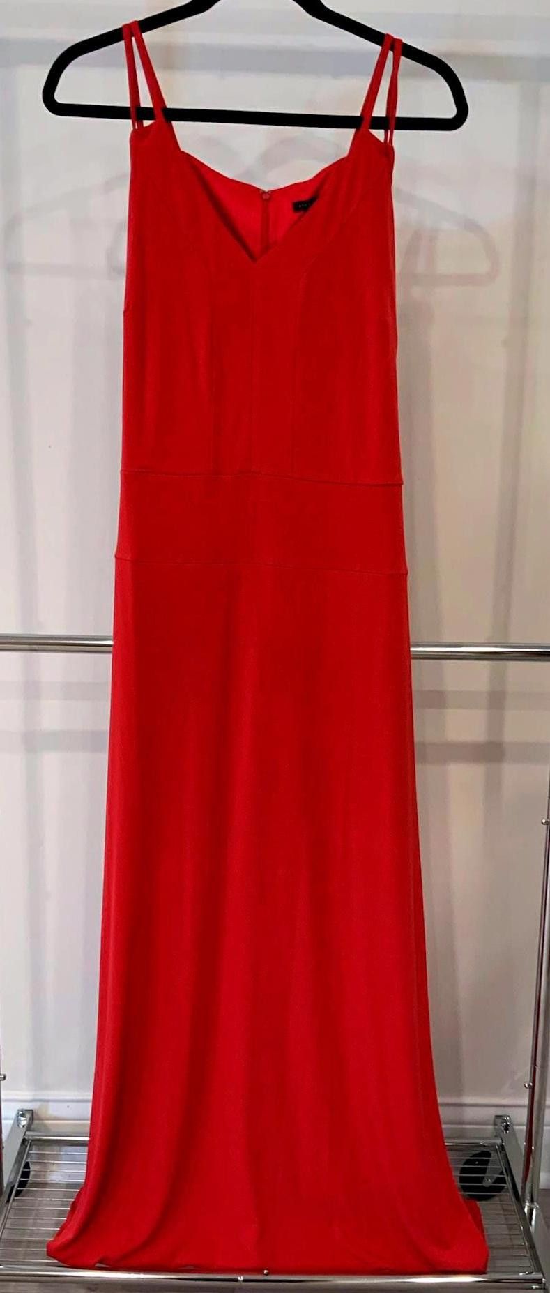 Ann Taylor Elegant Red Maxi Dress by Ann Taylor - Size 14 Size XL / US 12-14 / IT 48-50 - 2 Thumbnail