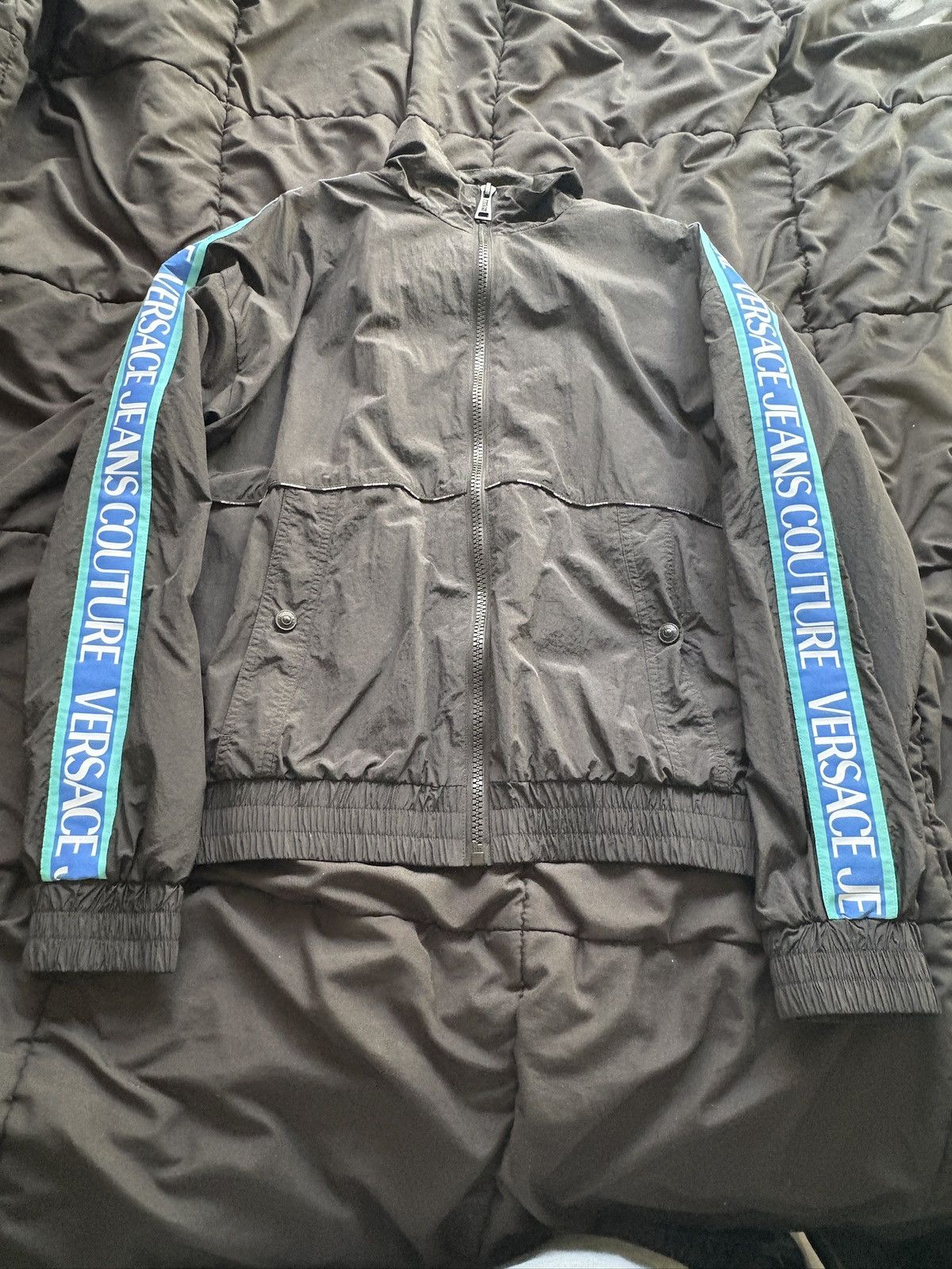 Versace Versace Jeans Couture Logo Tape Jacket Size US M / EU 48-50 / 2 - 4 Thumbnail