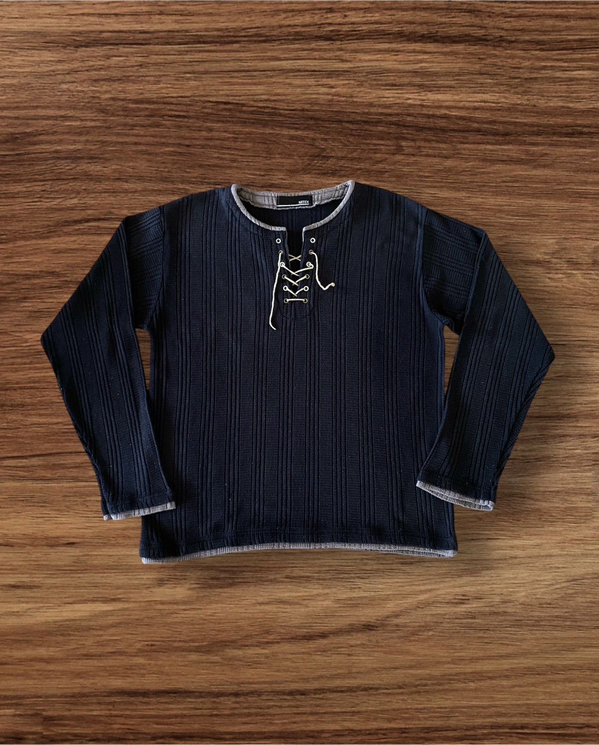 Beauty Beast Vintage Japanese Brand MITEX Long Sleeve T-Shirt Size US M / EU 48-50 / 2 - 1 Thumbnail