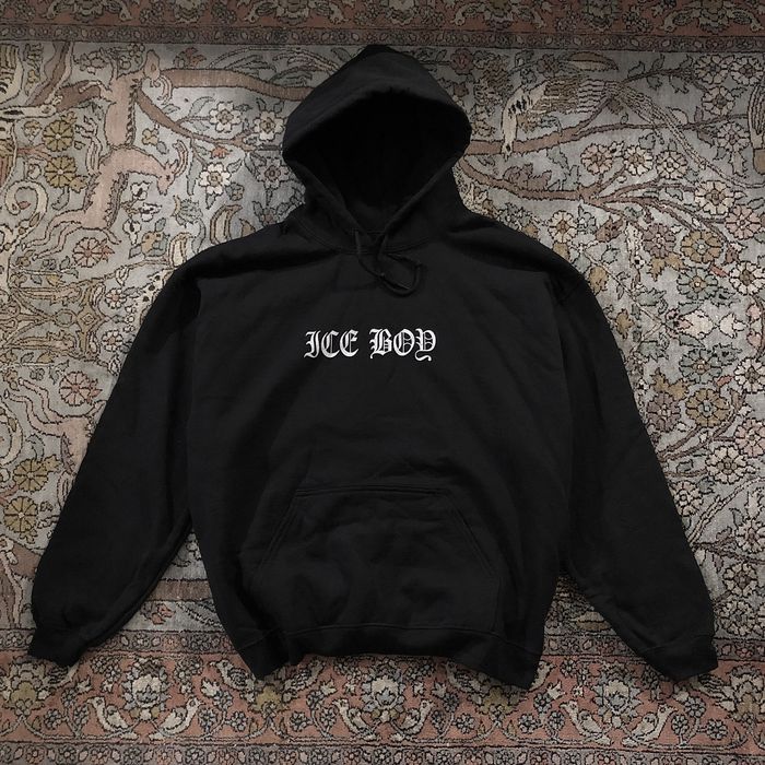 Corbin *RARE* Corbin Spooky Black Mourn Ice Boy Hoodie | Grailed