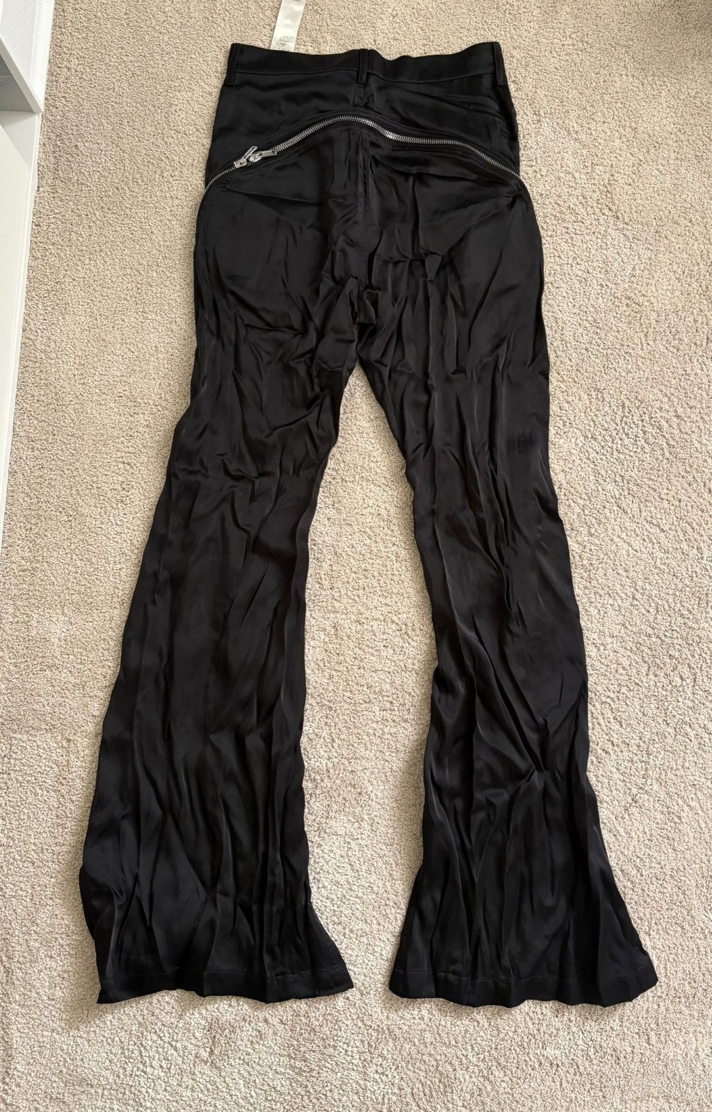 Rick Owens Rick Owens hollywood satin banana bolan trousers Size US 28 / EU 44 - 2 Thumbnail