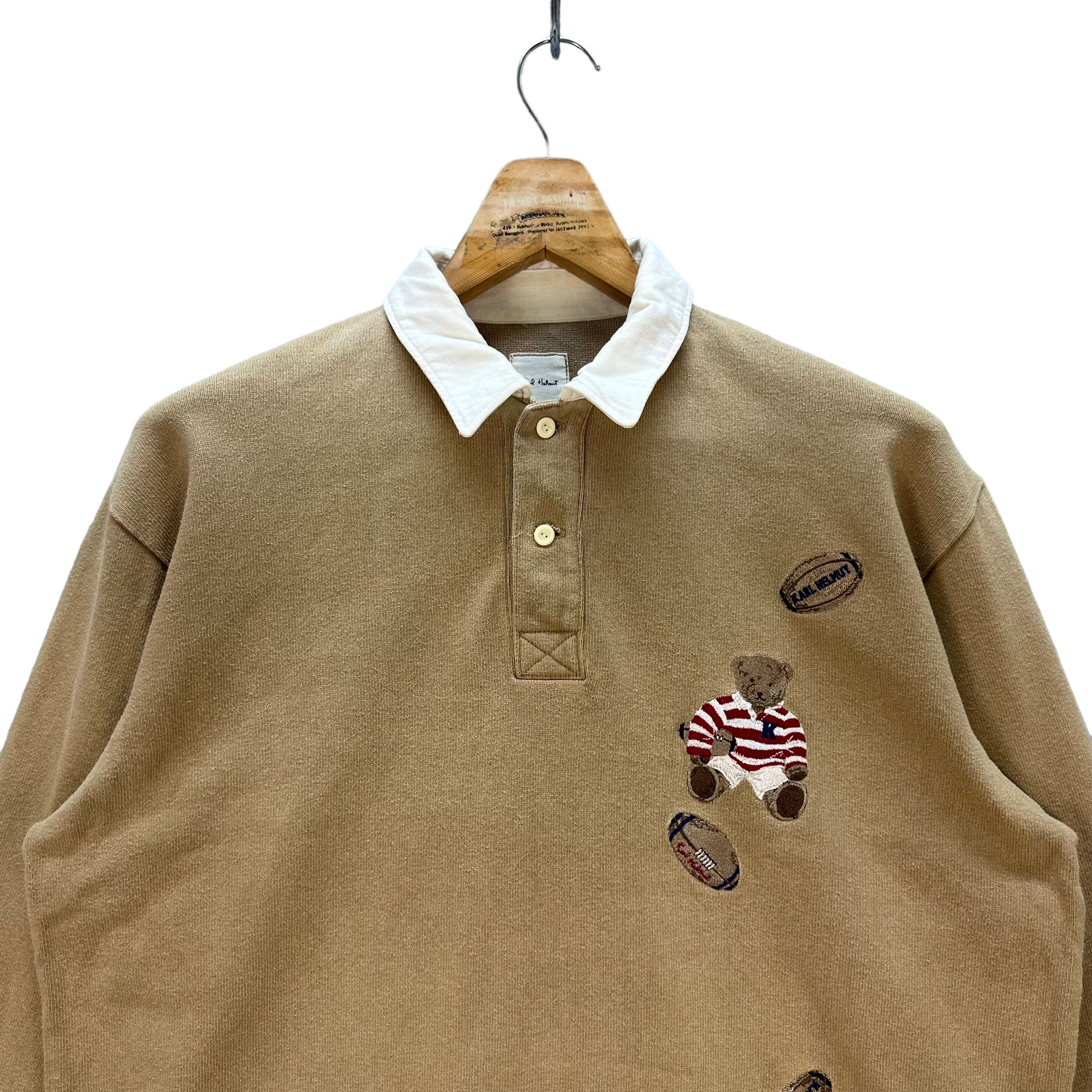 Karl Helmut KARL HELMUT SPORTS EMBROIDERY LOGO POLO RUGBY #8600-016 Size US M / EU 48-50 / 2 - 4 Thumbnail