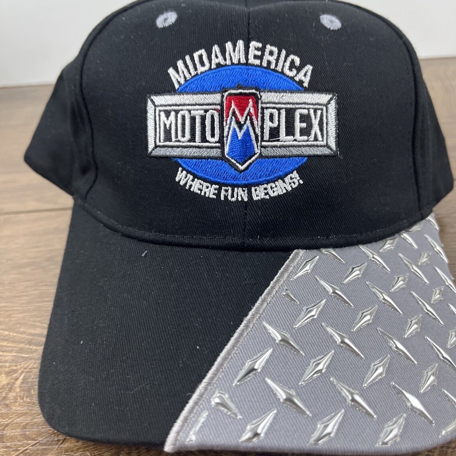 Other Mid America Moto Plex Hat Black Cap Hat Adjustable Hat Black Size ONE SIZE - 7 Thumbnail
