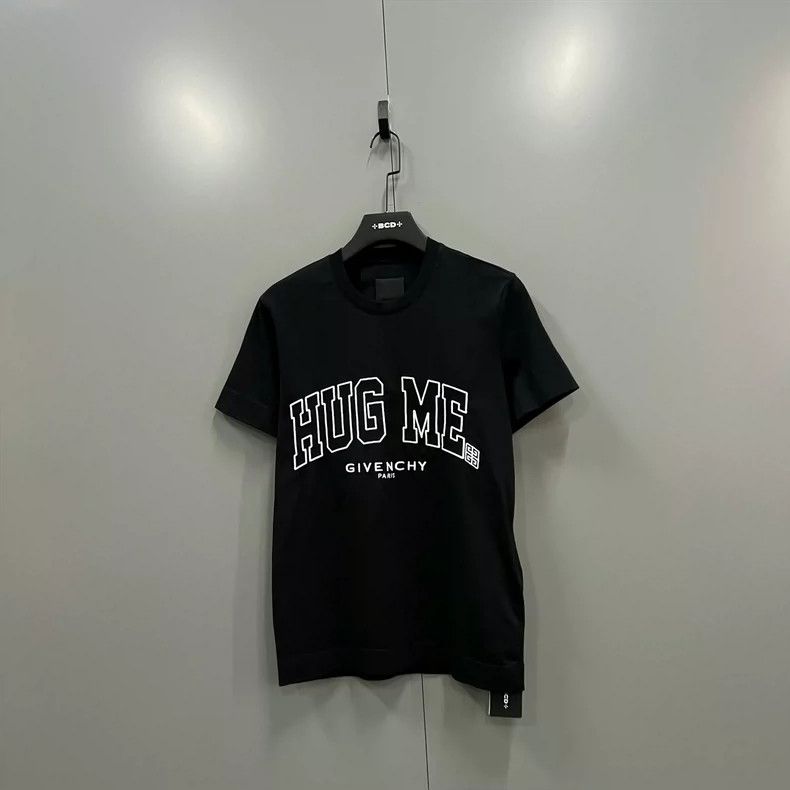 Givenchy Givenchy Black Short-Sleeve with Letter Print Size US S / EU 44-46 / 1 - 2 Thumbnail