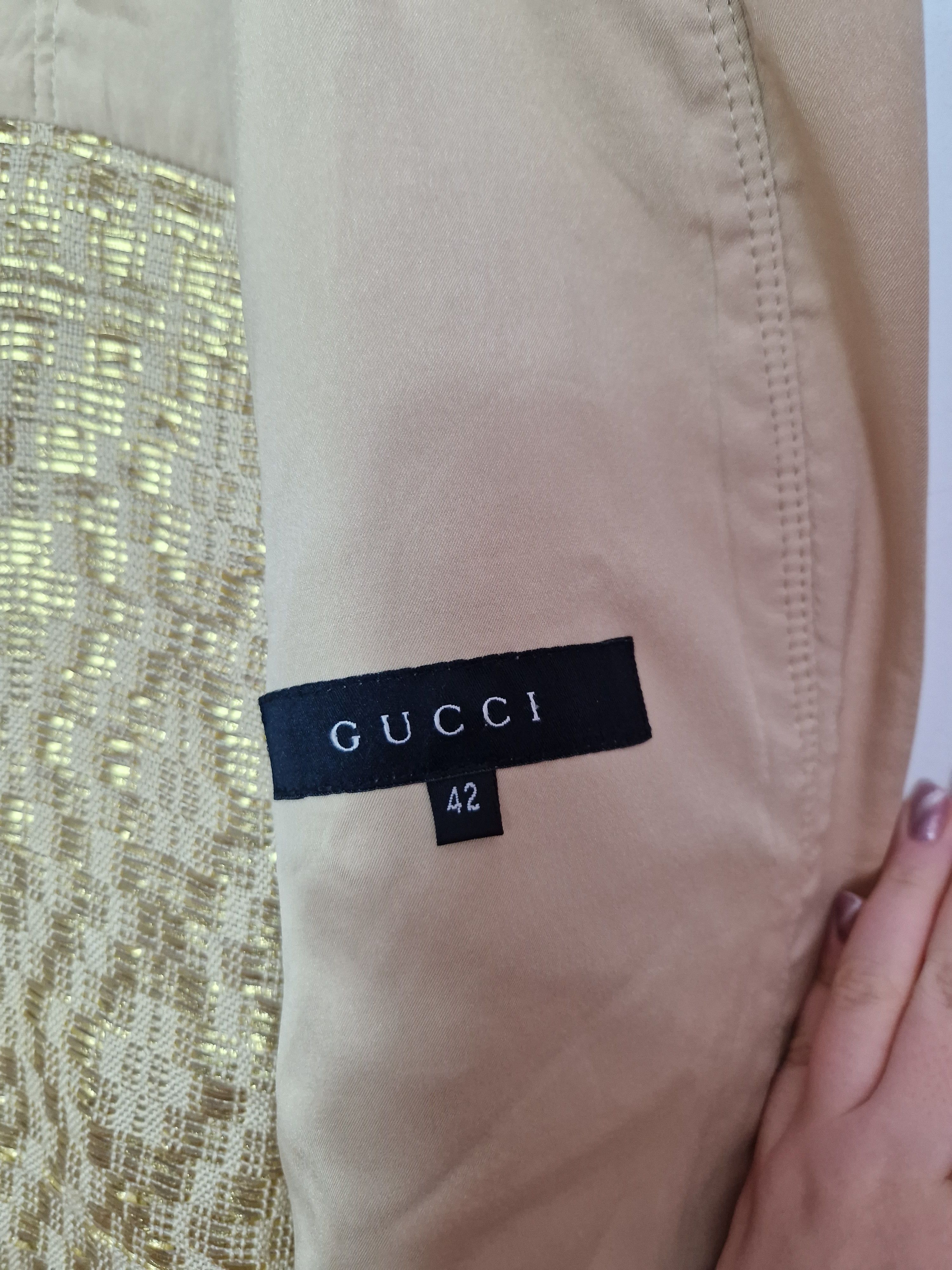 Gucci Gucci Tom Ford Era 2004 S/S rare leather jacket Size M / US 6-8 / IT 42-44 - 11 Thumbnail