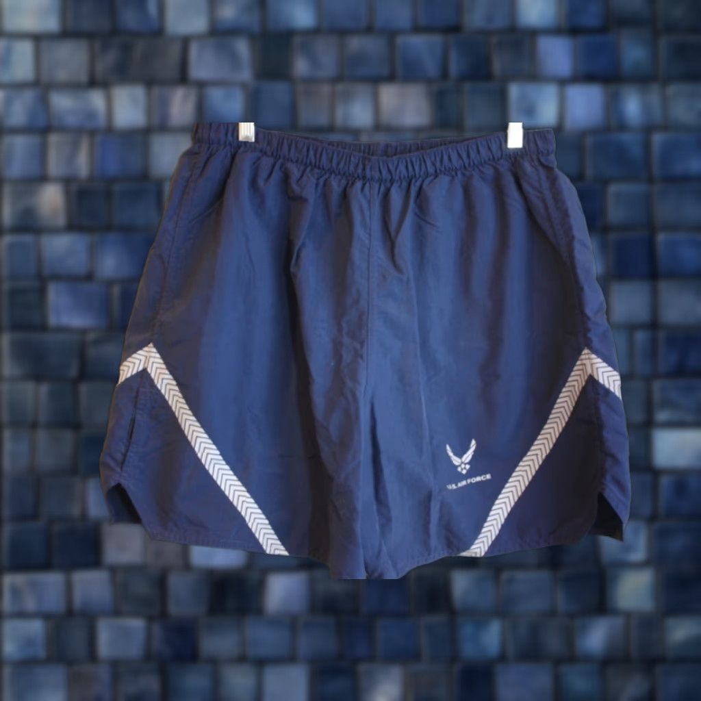 Vintage U.S.AIR FORCE Trunks Athletic Shorts Nylon lining 2XL/XXL Blue Men XXL/2XL Athletic Trunks Size US 39 - 1 Thumbnail