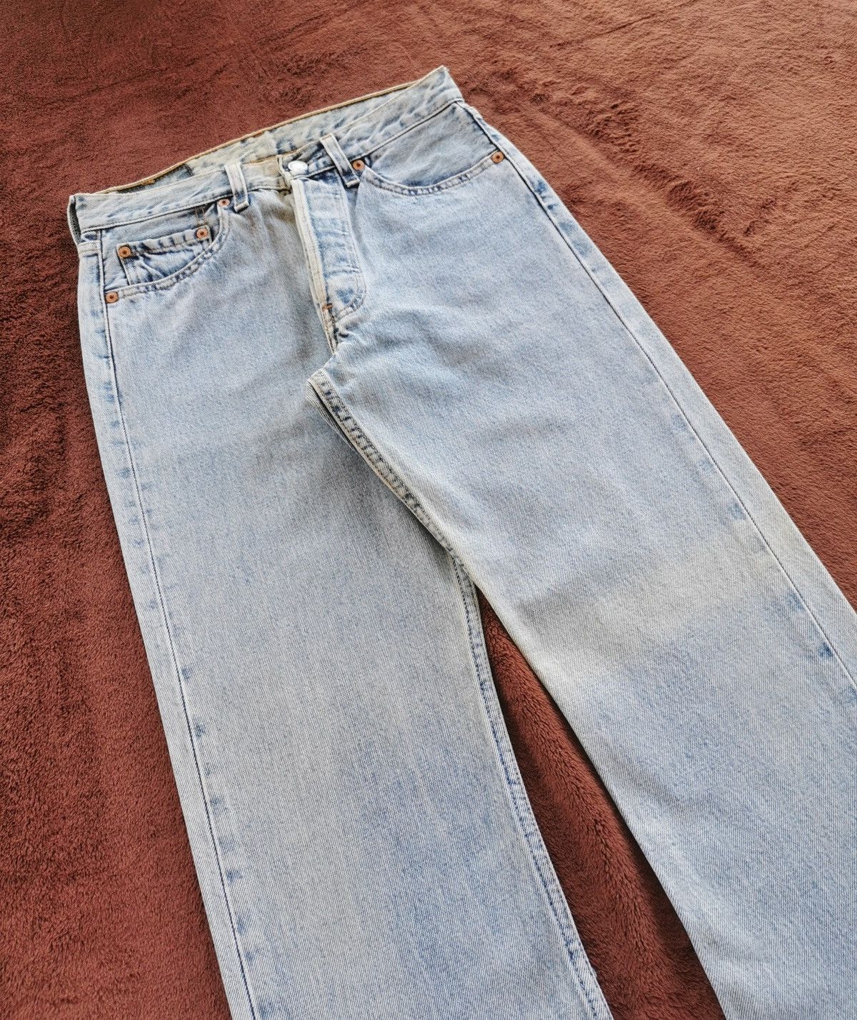 Levi's Vintage Levis 501 Denim Jeans Size 27" / US 4 / IT 40 - 3 Thumbnail