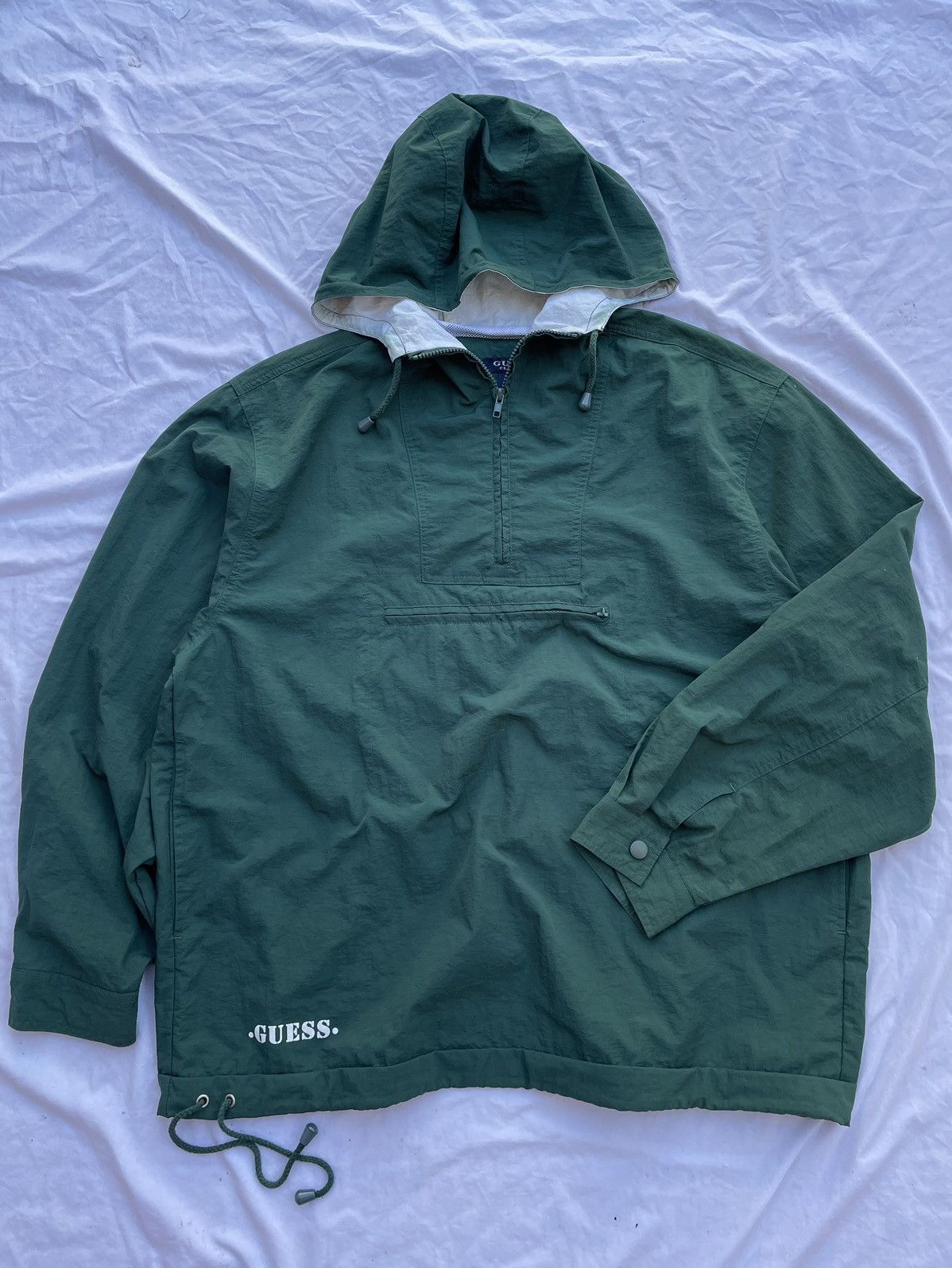 Guess Guess Marine Club Windbreaker Jacket Vintage 90’s Size US XL / EU 56 / 4 - 3 Thumbnail
