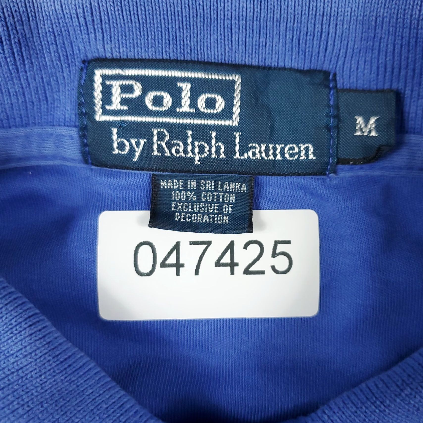 Ralph Lauren Ralph Lauren Polo Shirt Mens Medium Blue Pony Casual Short Sleeve Shirt M Blue Polo Mens Size US M / EU 48-50 / 2 - 7 Thumbnail