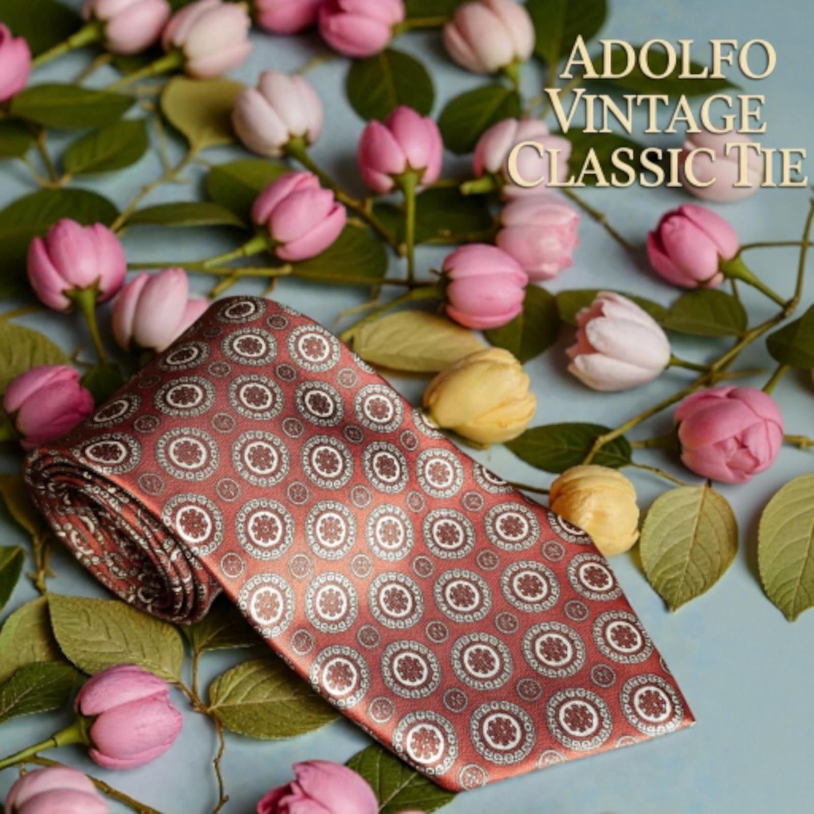 Adolfo Dominguez Adolfo Vintage Classic Tie Size ONE SIZE - 1 Thumbnail