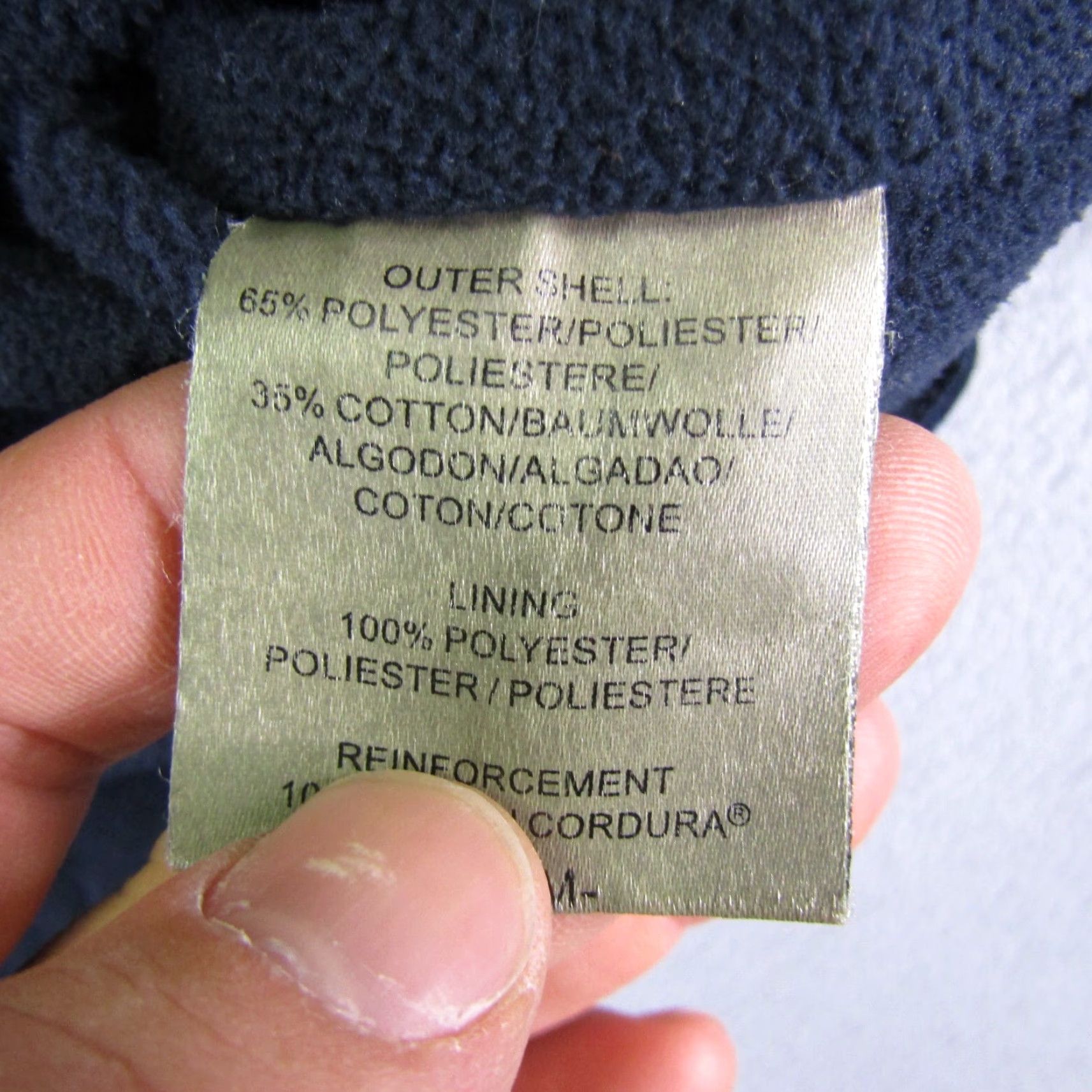 Vintage VINTAGE Russell Jacket Mens Extra Large Blue Heavy Duty Workwear Fleece Lined Coat 017M Size US XL / EU 56 / 4 - 6 Thumbnail
