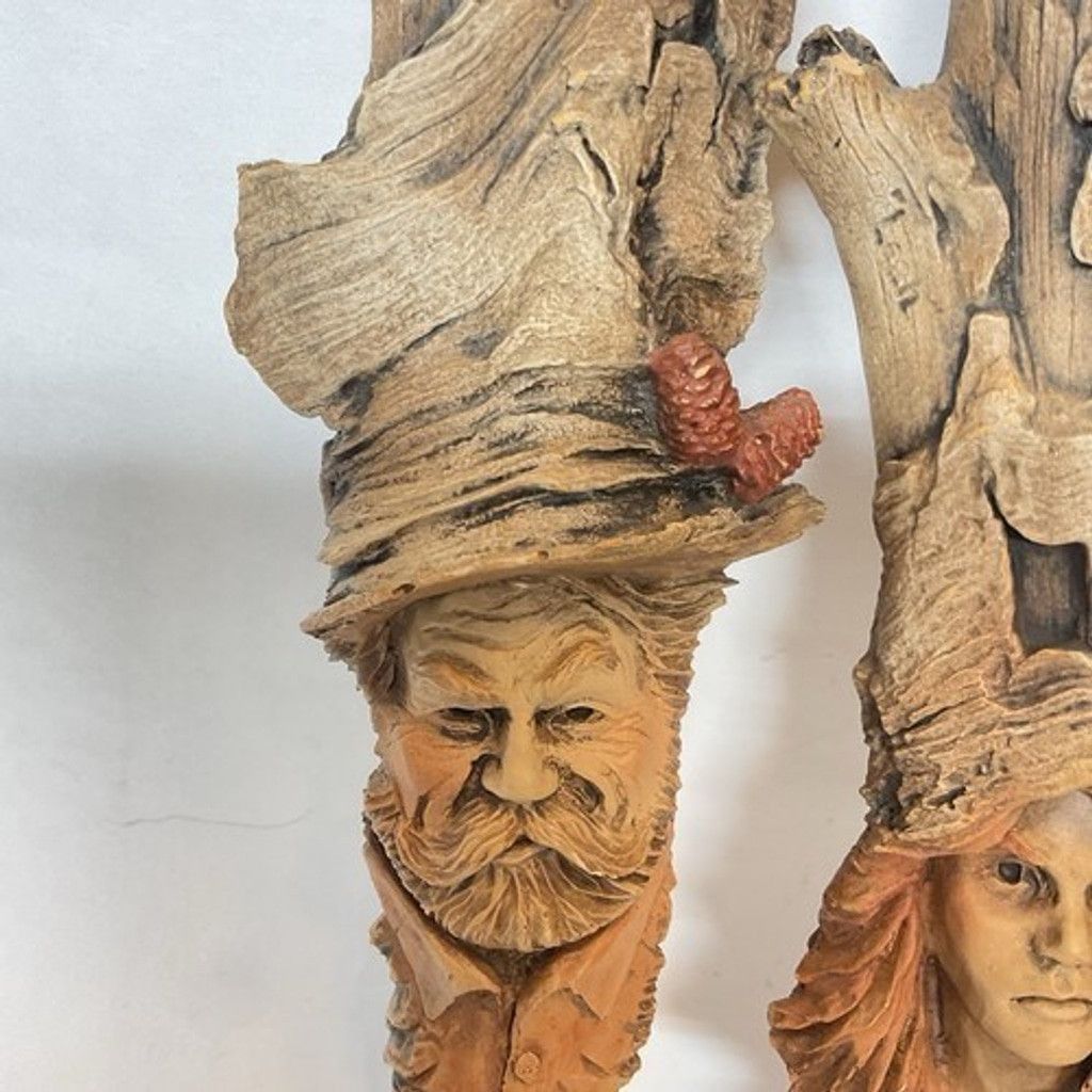 Other 2 Sculpture Stephen Herrero”Nathaniel”&”Leah”Tree Knott Man Size ONE SIZE - 9 Thumbnail