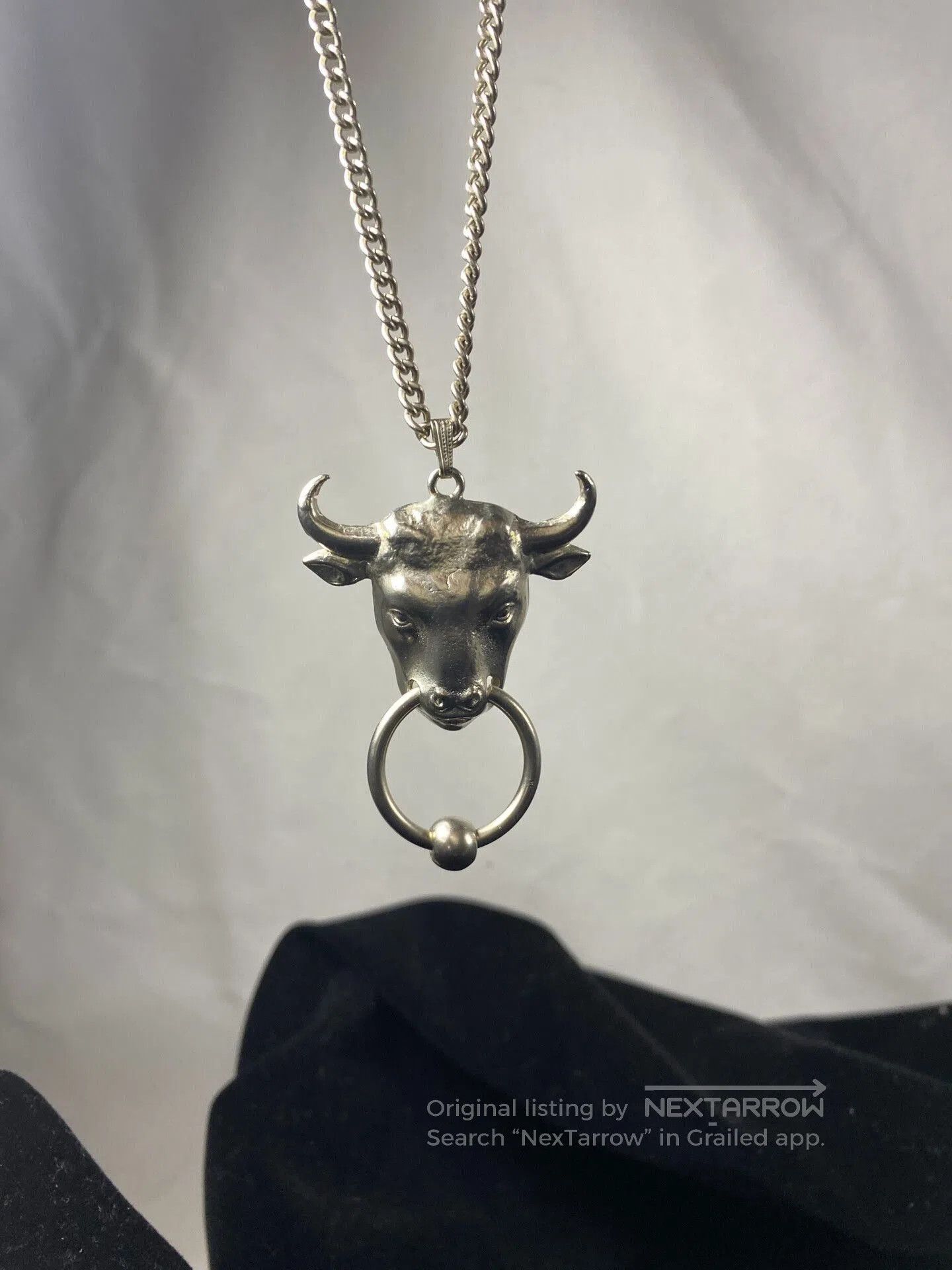 Jean Paul Gaultier Jean Paul Gaultier Bull Head Necklace. Size ONE SIZE - 5 Thumbnail