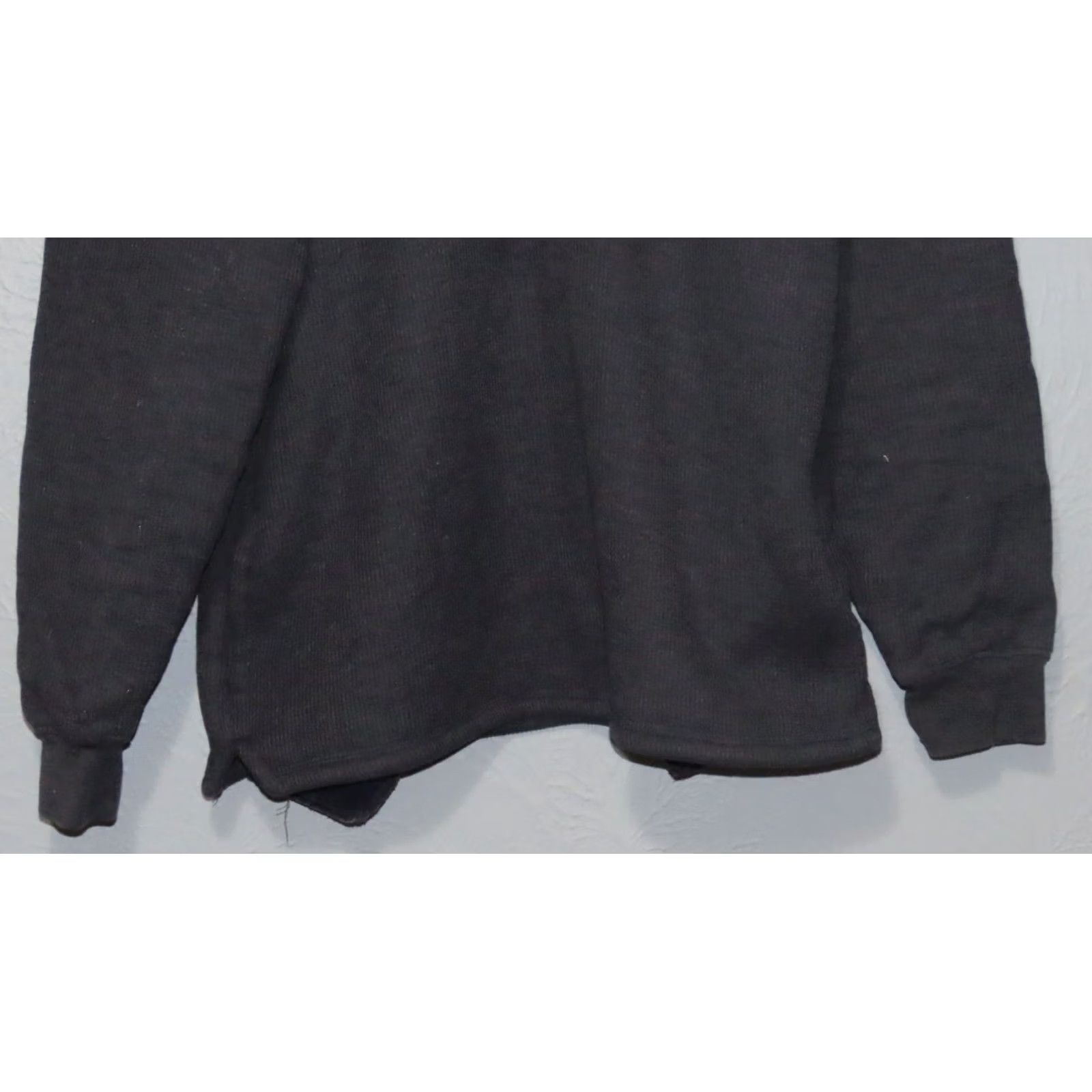 Vintage VINTAGE Telluride Sherpa Lined Men's L 1/2 Snap Dark Blue Shacket Pullover Shirt Size US L / EU 52-54 / 3 - 2 Thumbnail