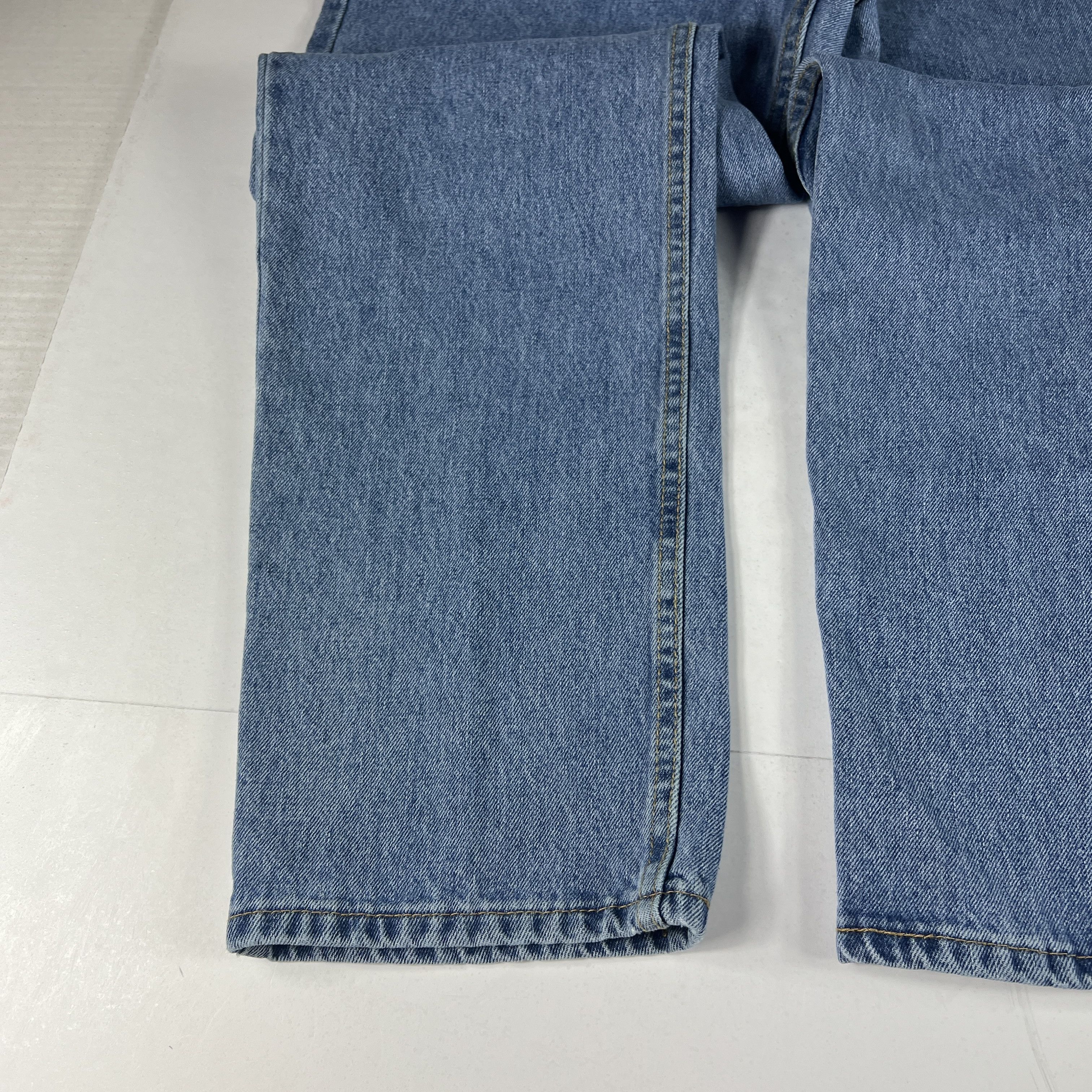 Levi's Levi's Jeans 550 Relaxed Blue Faded Cotton Denim Size US 34 / EU 50 - 6 Thumbnail