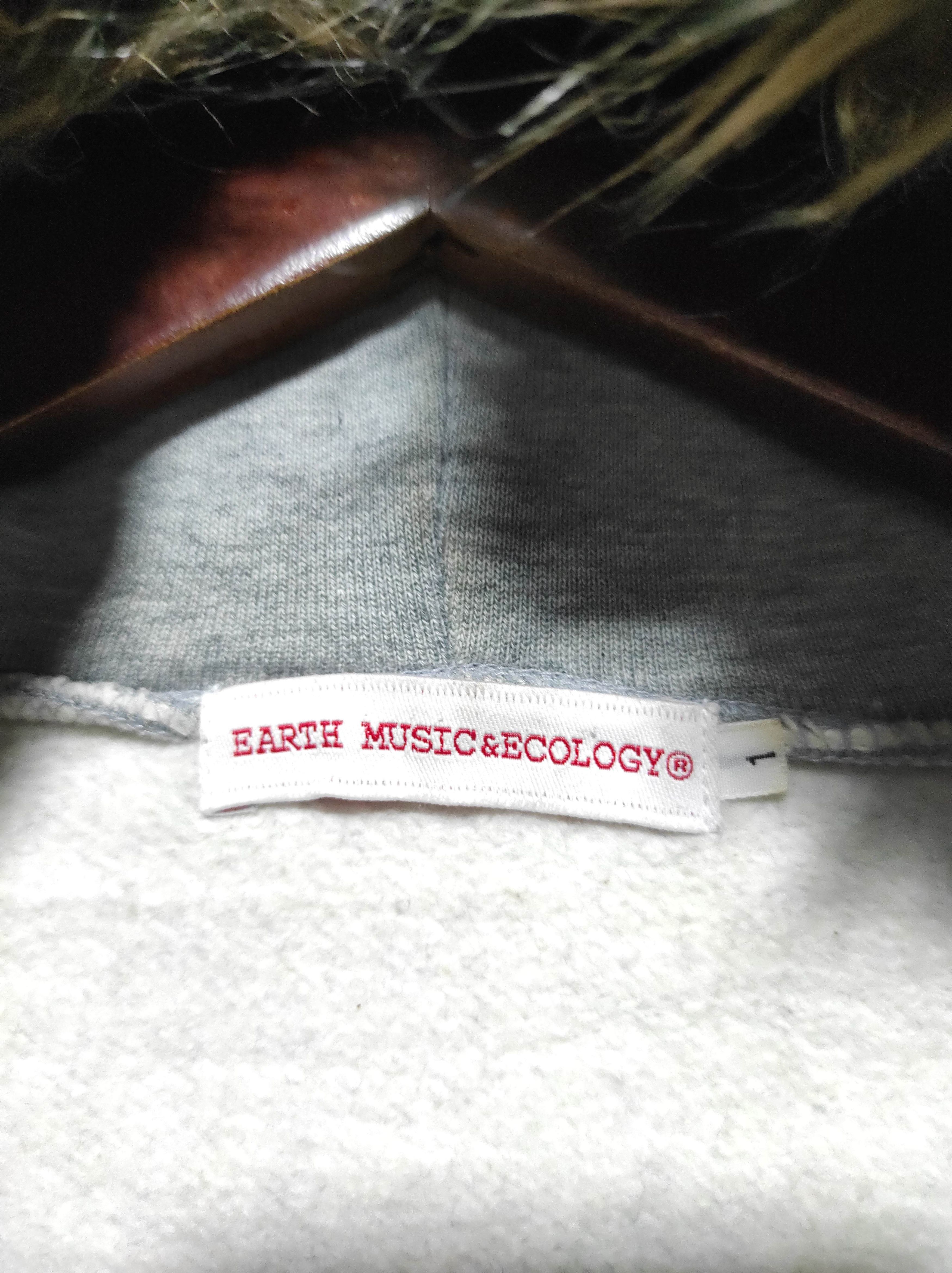 Japanese Brand Earth Music & Ecology Zip Fur Hoodie IfSixWasNine LGB style Size S / US 4 / IT 40 - 9 Thumbnail