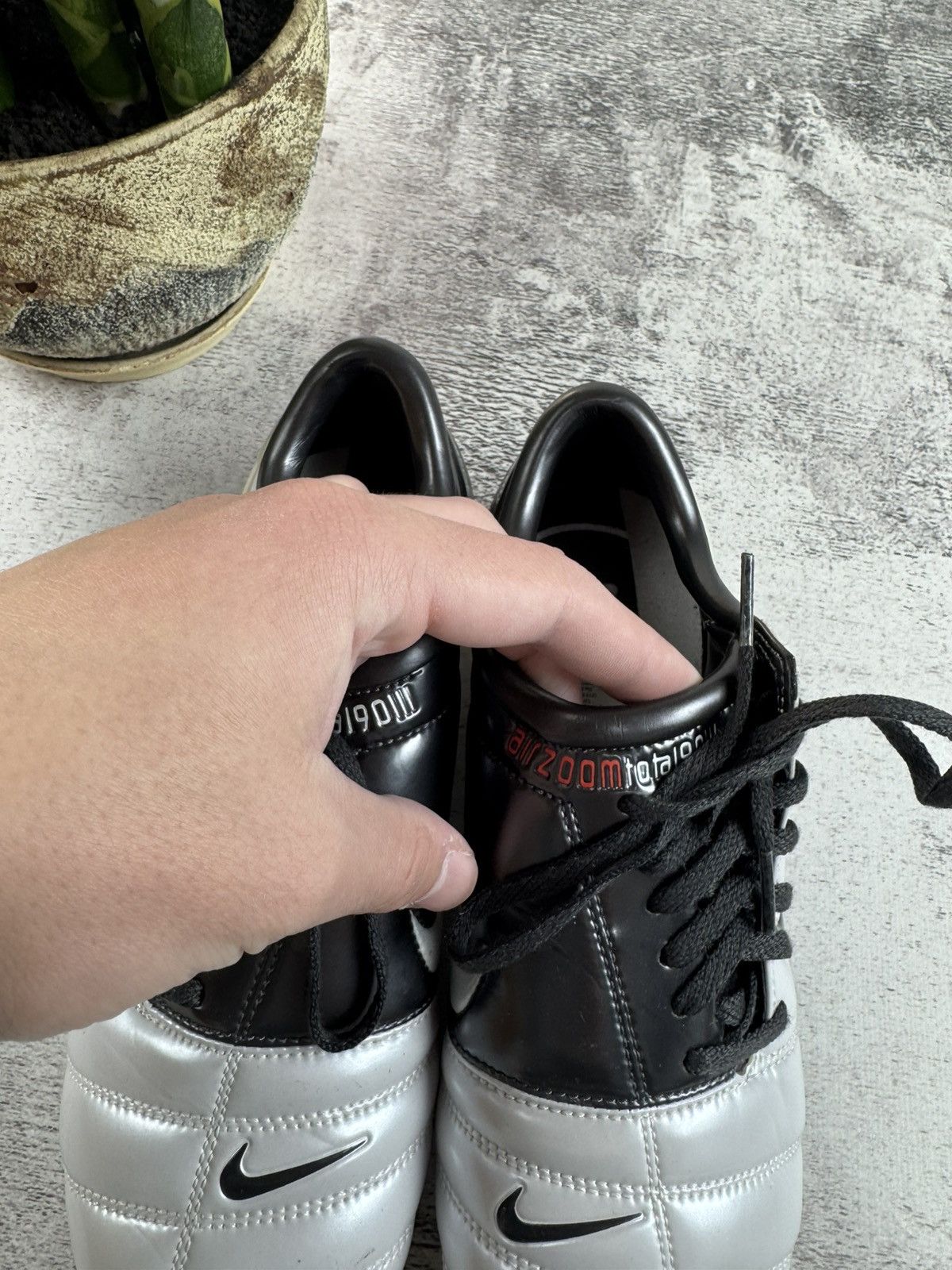 Nike Nike Air Zoom III Total 90 US 5,5Y Metallic Soccer Football EU 38 Boots Shoes Size US 5.5 / EU 38 - 6 Thumbnail