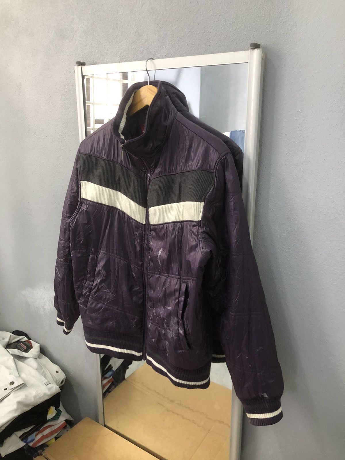 Converse × Vintage Converse distressed jacket Size US M / EU 48-50 / 2 - 2 Thumbnail